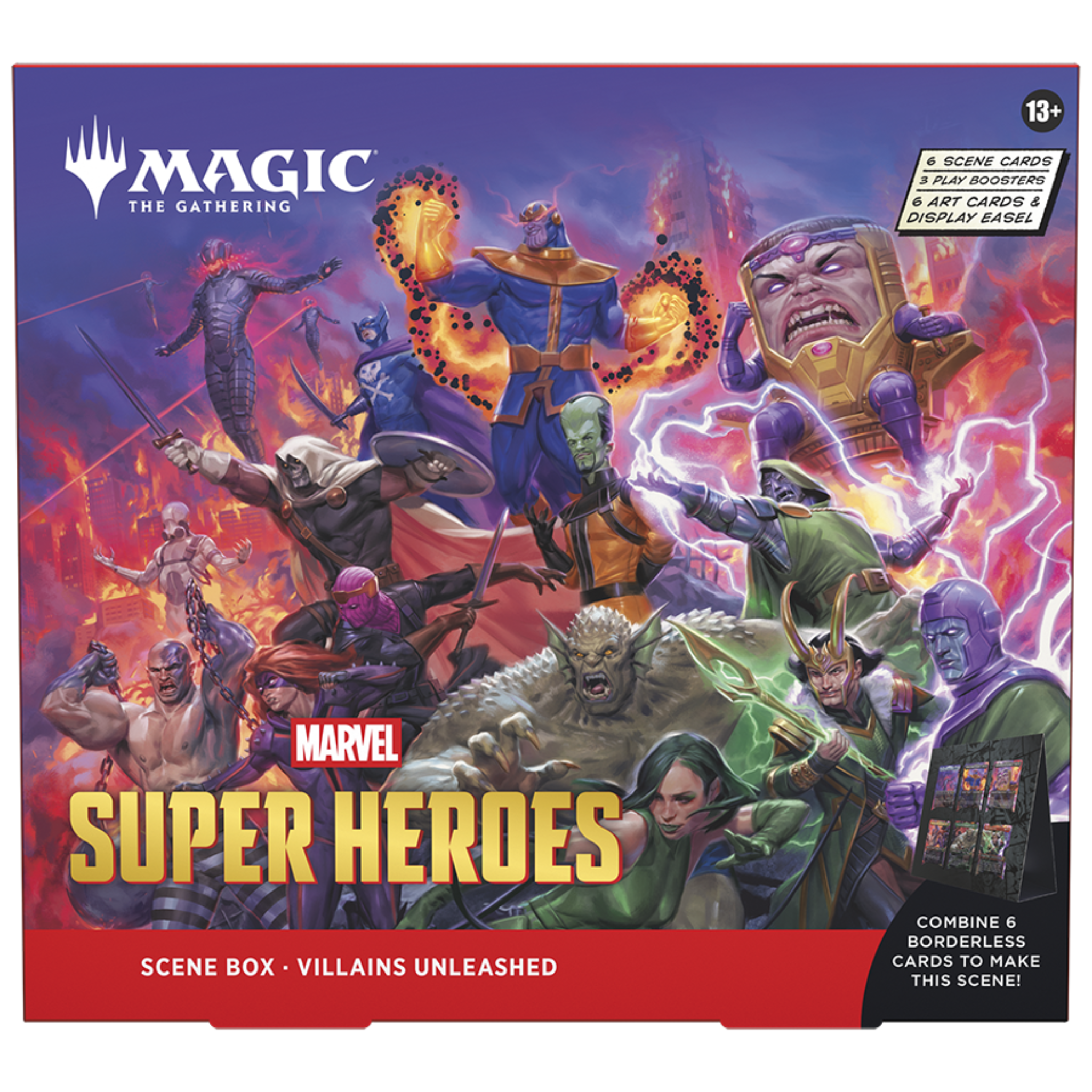 Magic: The Gathering - Marvel Super Heroes Scene Box Villains Unleashed - EN
