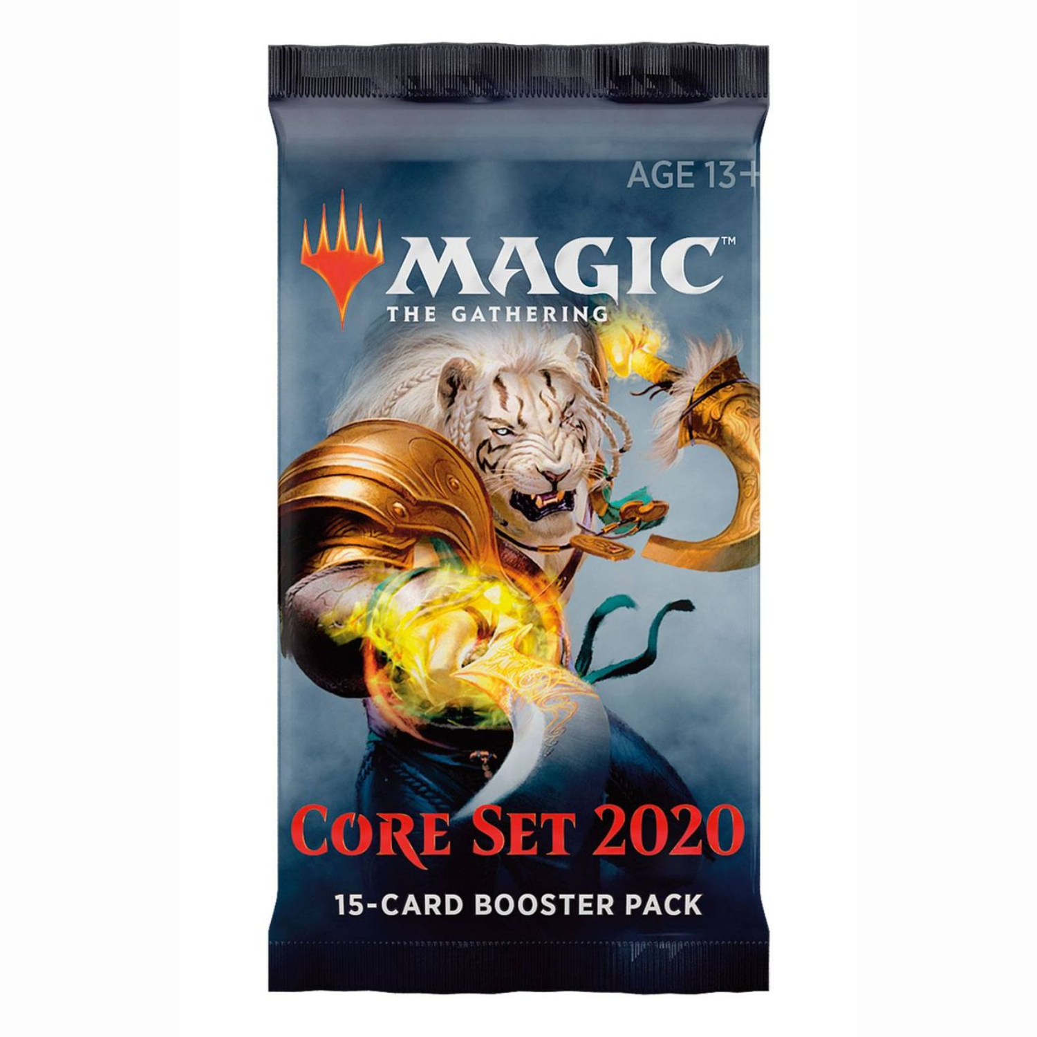 Magic: The Gathering - 2020 Core Set Booster Pack - EN Vorderseite Booster Tiger