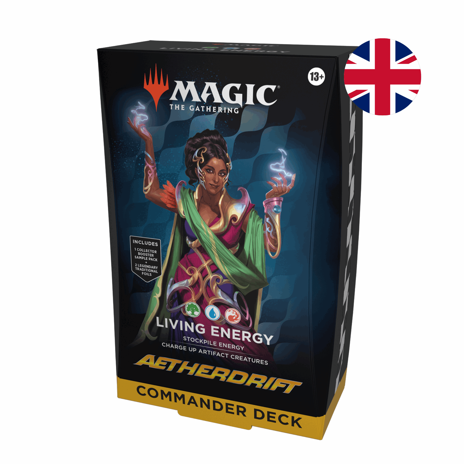 Magic: The Gathering - Aetherdrift - Commander-Deck – Living Energy - EN - cardcosmos