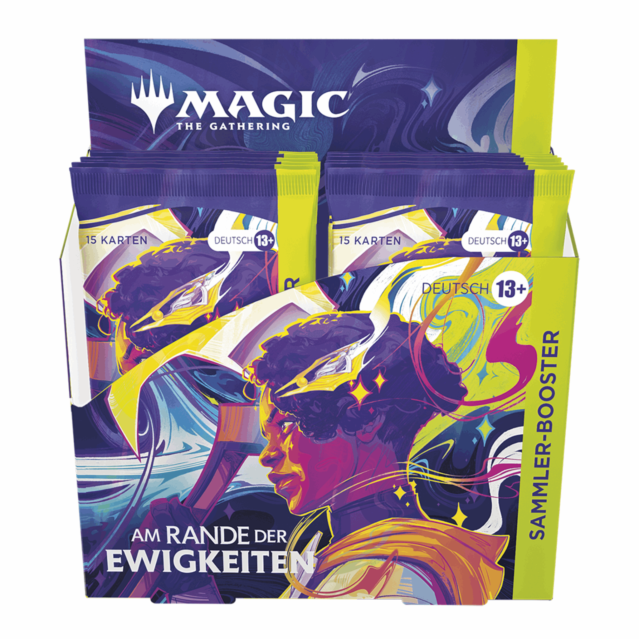 Magic: The Gathering - Am Rande der Ewigkeiten Sammler Booster Display - DE Vorderseite