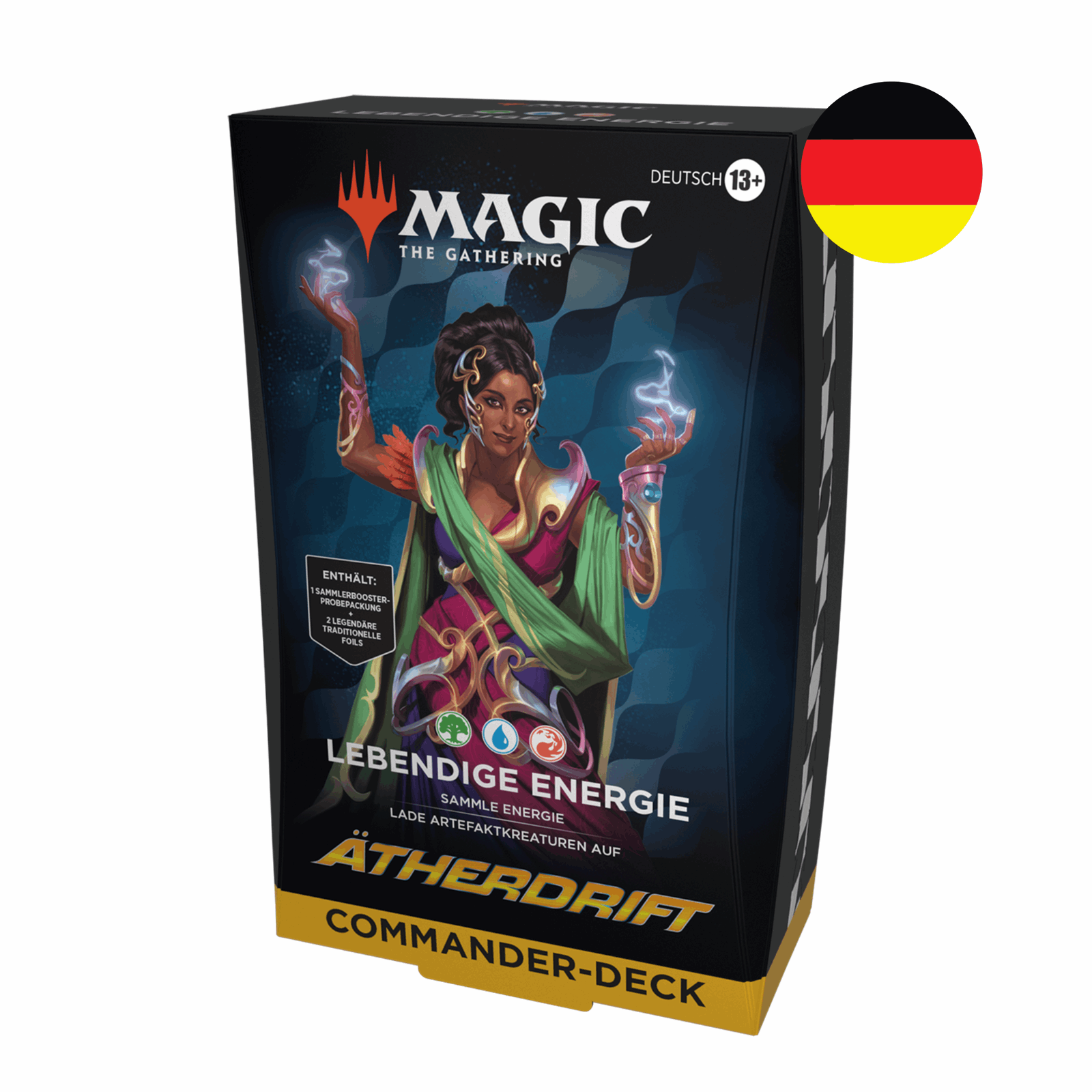 Magic: The Gathering - Ätherdrift - Commander-Deck - Lebendige Energie - DE - cardcosmos