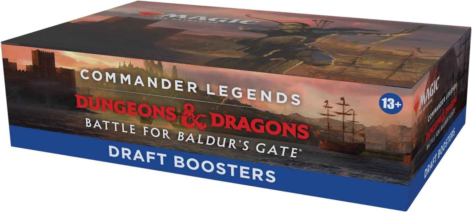 Magic: The Gathering - Commander Legends: Battle for Baldur’s Gate - Draft Booster Box - EN