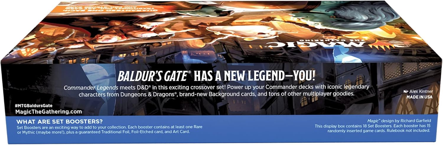Magic: The Gathering - Commander Legends: Battle for Baldur’s Gate Set Booster Box - EN - cardcosmos