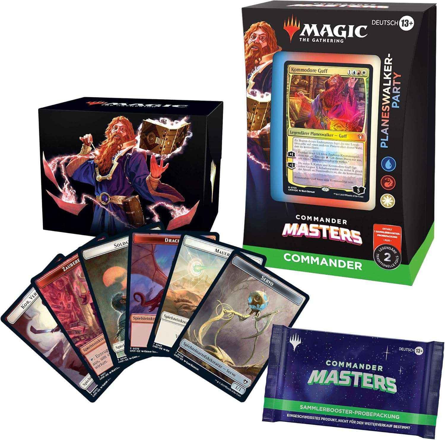 Magic: The Gathering - Commander Masters - Commander-Deck – Planeswalker-Party - DE