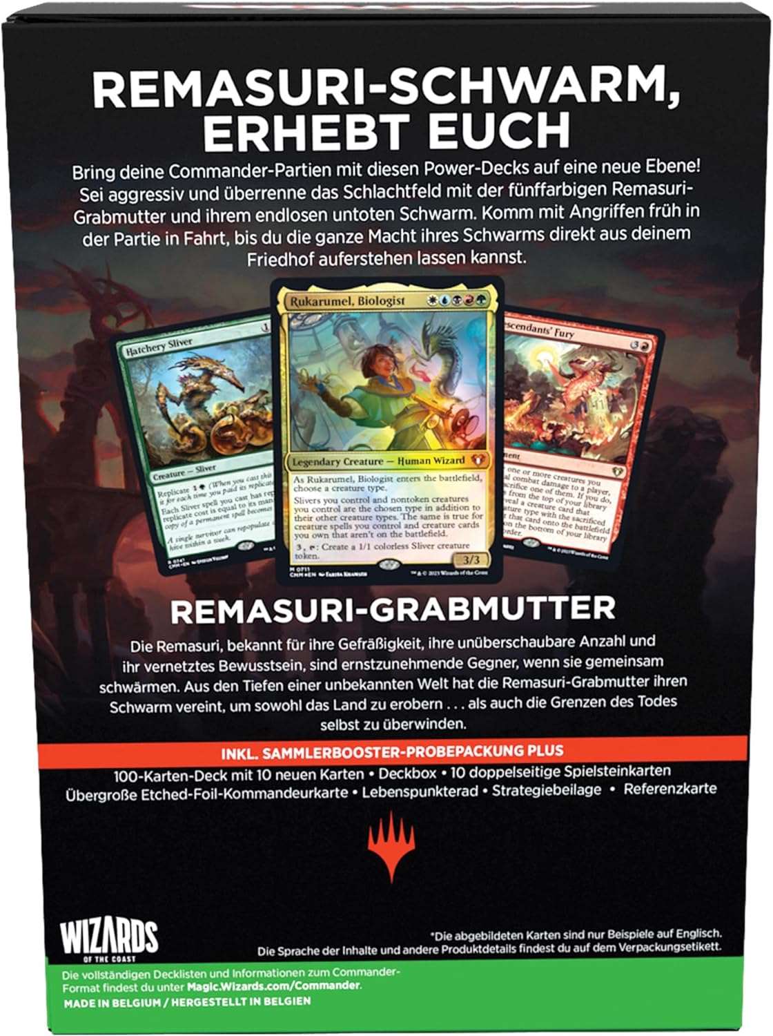 Magic: The Gathering - Commander Masters - Commander-Deck – Remasuri-Schwarm - DE - cardcosmos