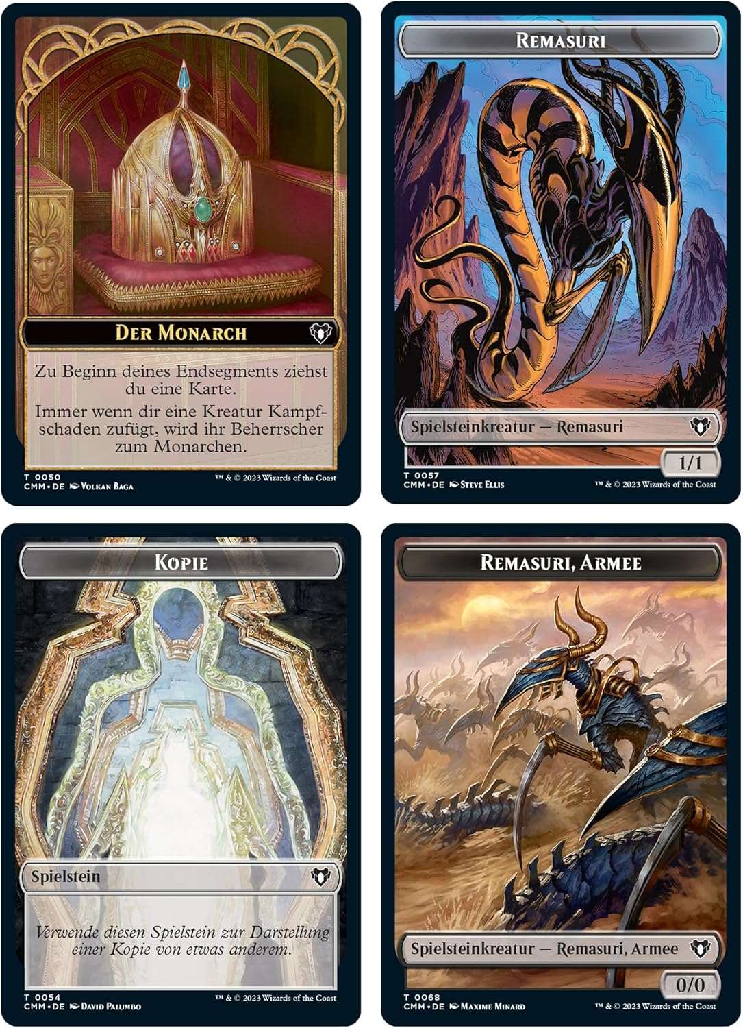 Magic: The Gathering - Commander Masters - Commander-Deck – Remasuri-Schwarm - DE - cardcosmos