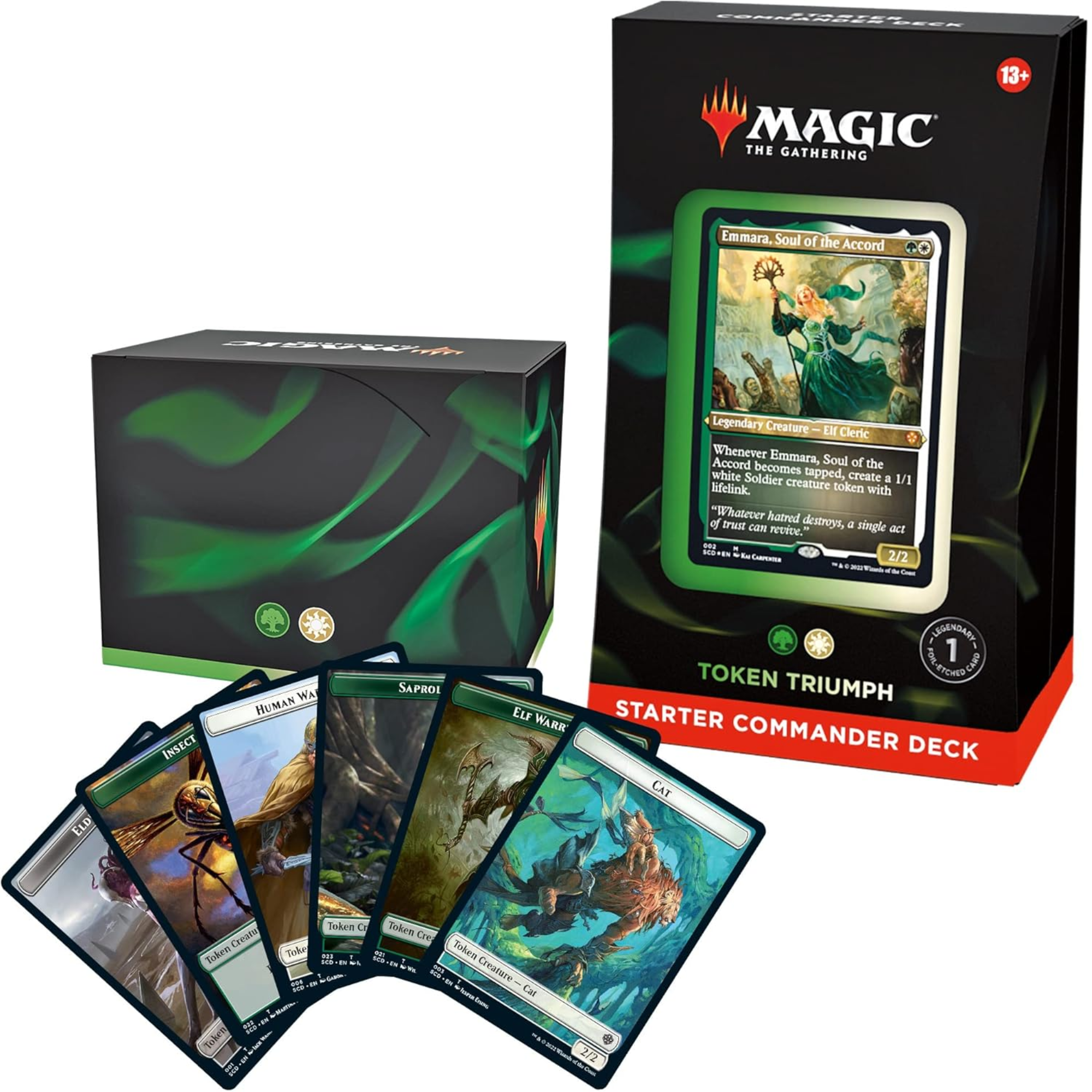 Magic: The Gathering - Commander Starter Decks 2022 Token Triumph - EN Inhalt