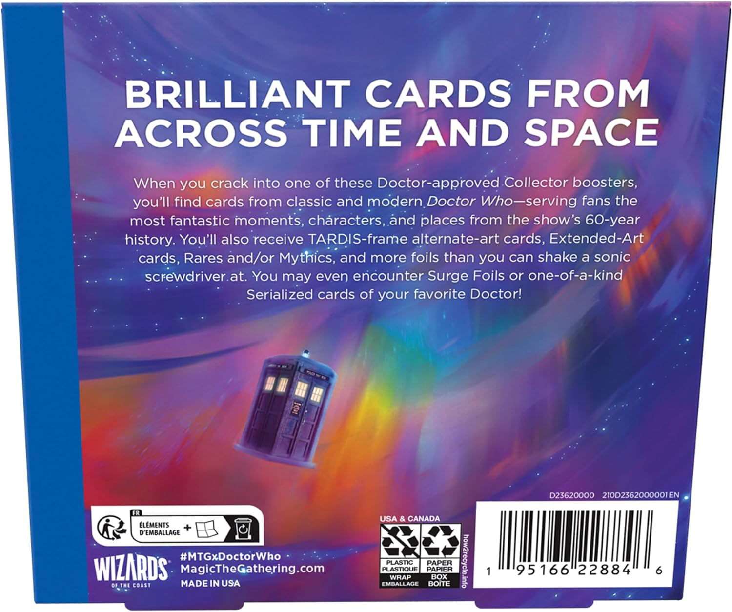 Magic: The Gathering - Doctor Who Collector Booster Box - EN - cardcosmos