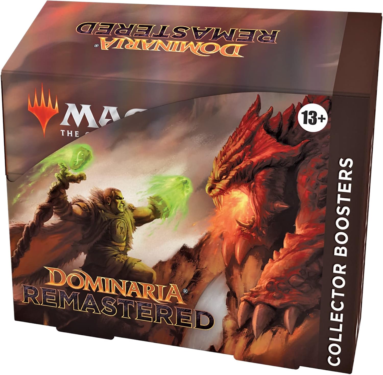 Magic: The Gathering - Dominaria Remastered Collector Booster Box - EN Display seitlich Geschlossen