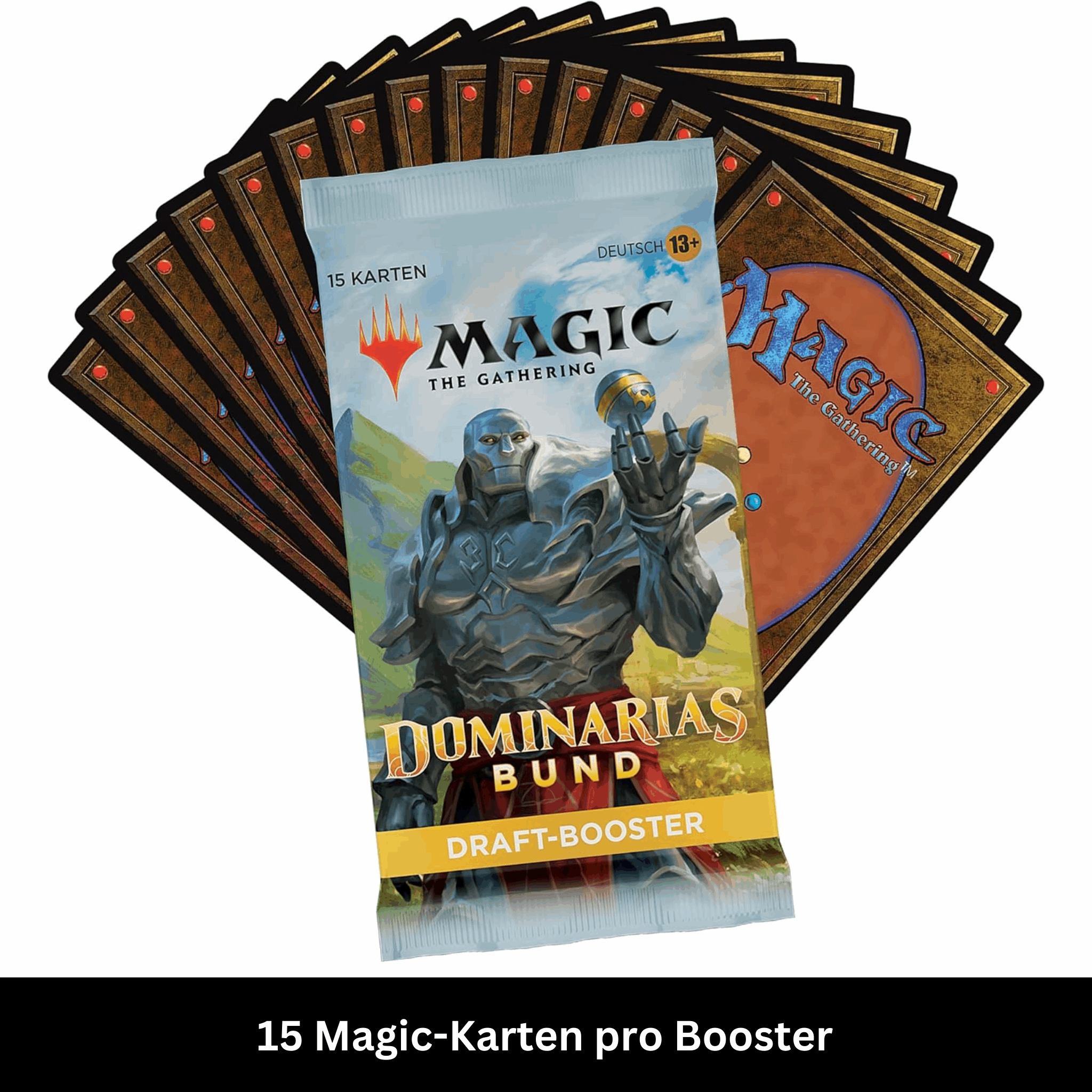 Magic: The Gathering - Dominarias Bund Draft Booster Display - DE Booster mit Karten