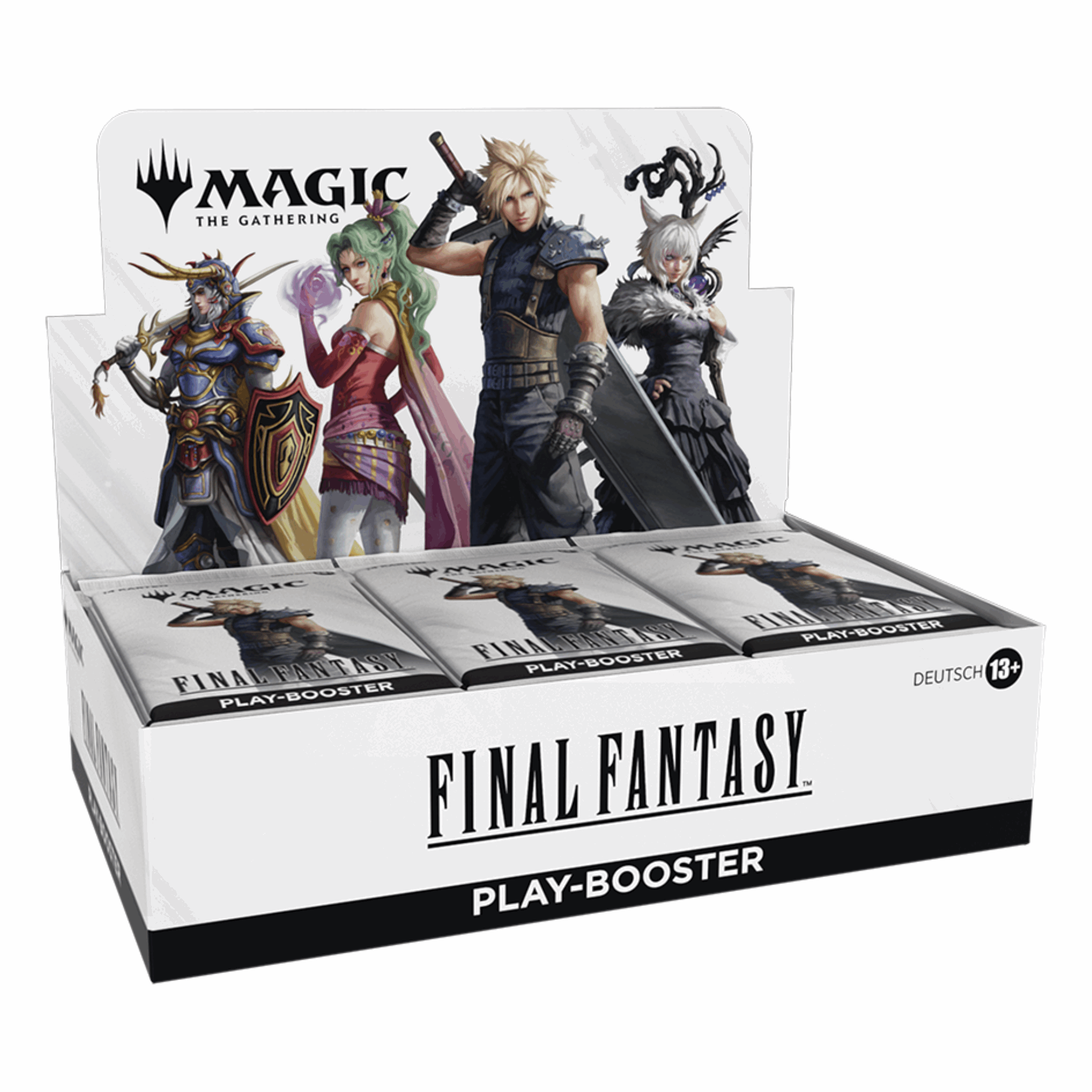 Magic: The Gathering - Final Fantasy Play Booster Box - DE Seitlich