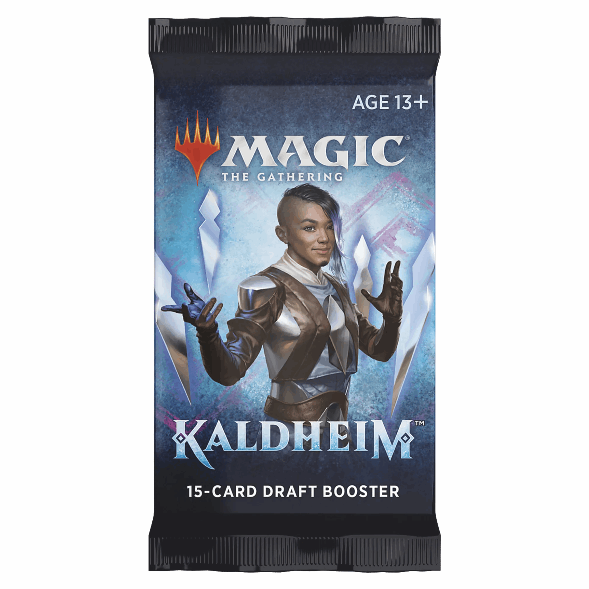 Magic: The Gathering - Kaldheim Draft Booster Pack - EN Boosterpack mit Frau Drauf