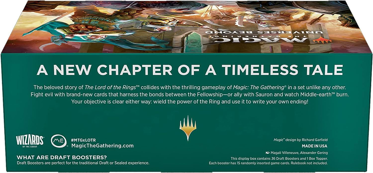 Magic: The Gathering - Lord of The Rings: Tales of Middle-Earth Draft Booster Box - EN - cardcosmos