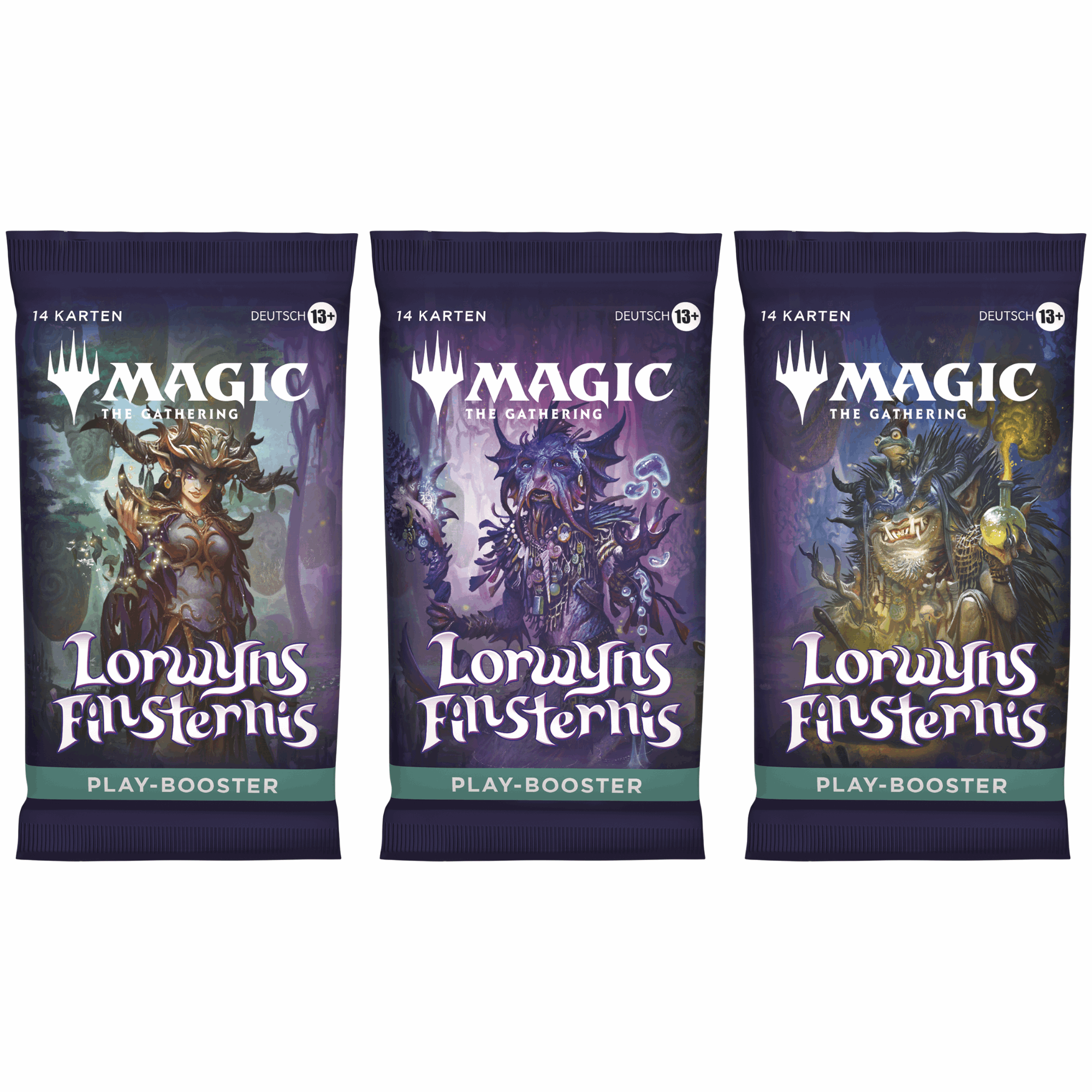 Magic: The Gathering - Lorwyns Finsternis Bundle - DE Verschiedene Booster Packs