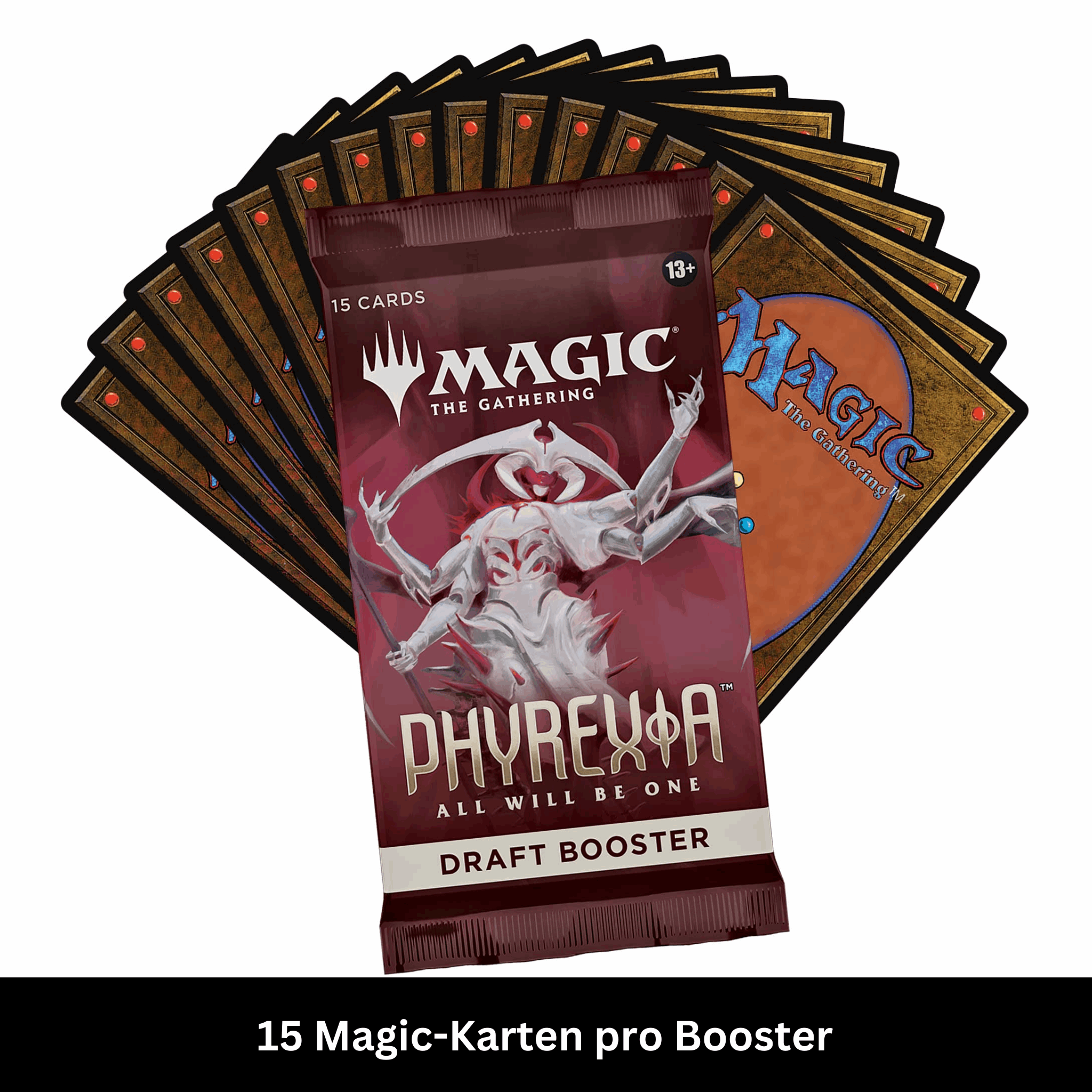 Magic: The Gathering - Phyrexia: Alles wird eins Draft Booster Box - DE Booster mit Karten
