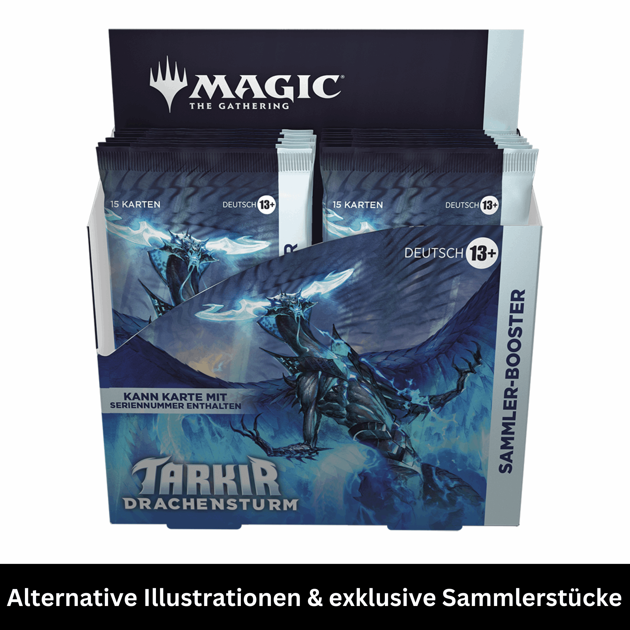 Magic: The Gathering - Tarkir Drachensturm Sammler Booster Display - DE Vorderseite