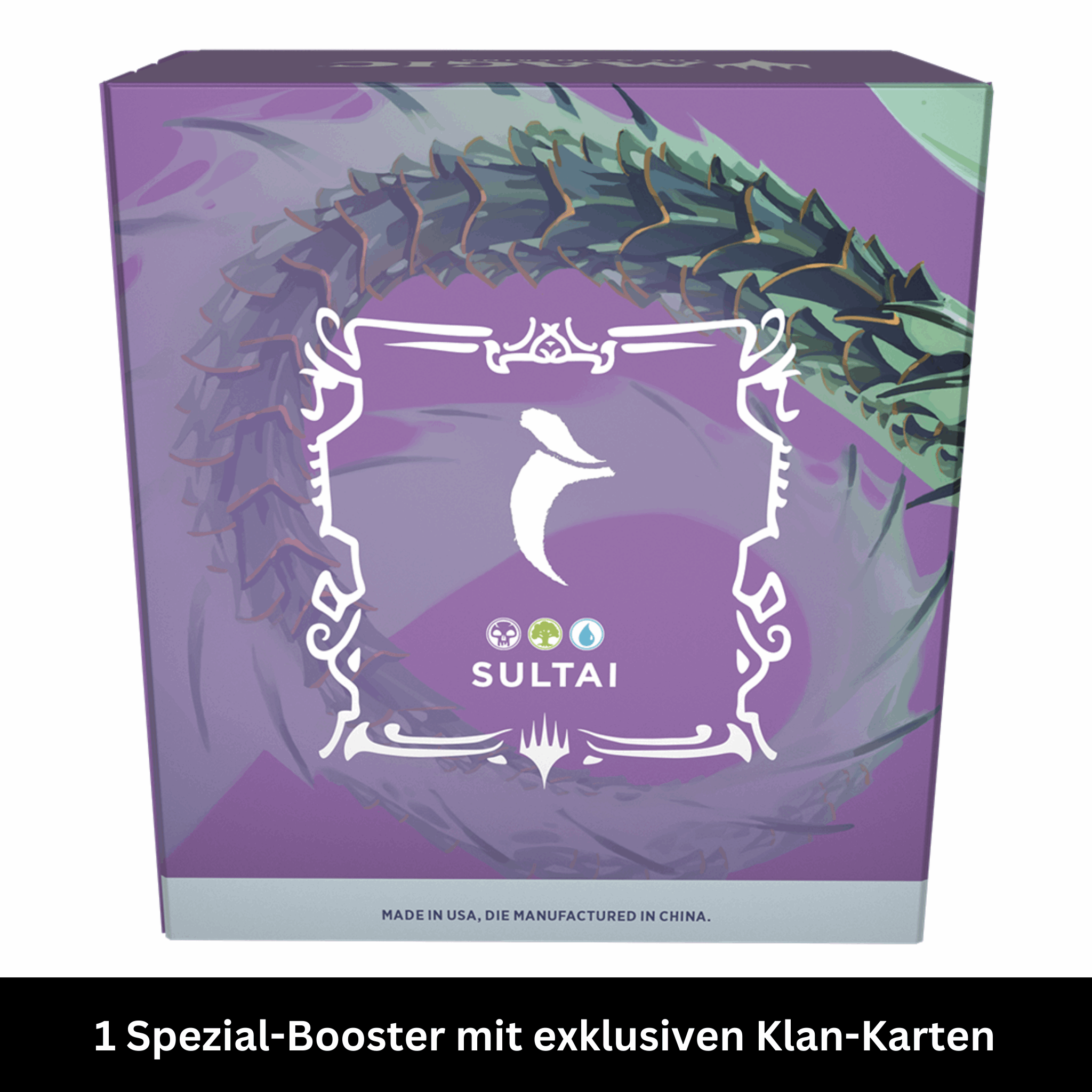 Magic: The Gathering - Tarkir Dragonstorm - Sultai Prerelease Pack - EN Rückseite