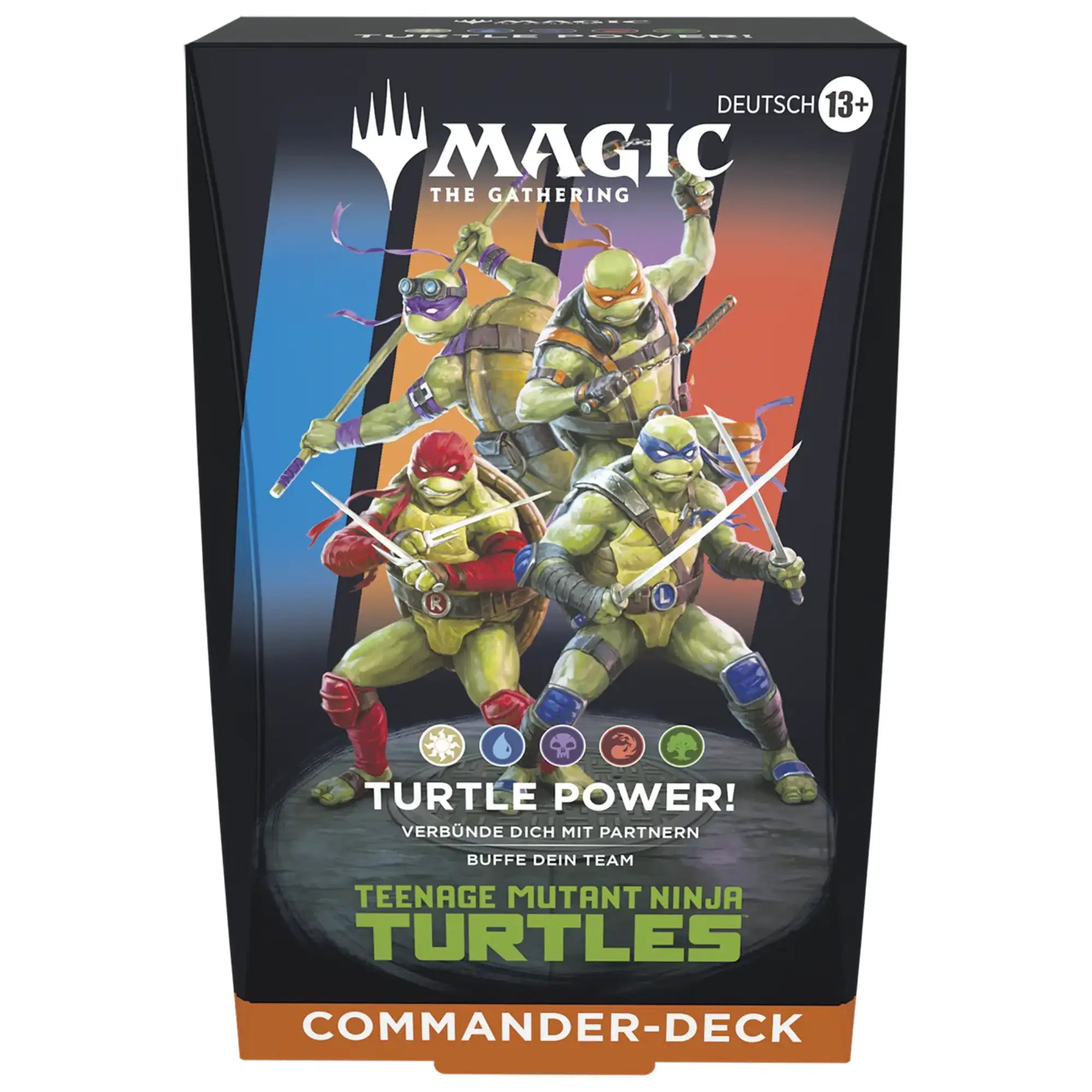 Magic: The Gathering - Teenage Mutant Ninja Turtles Turtle Power Commander Deck - DE