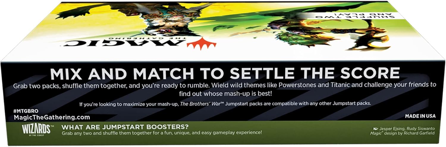 Magic: The Gathering - The Brothers War Jumpstart Booster Display - EN Oberseite