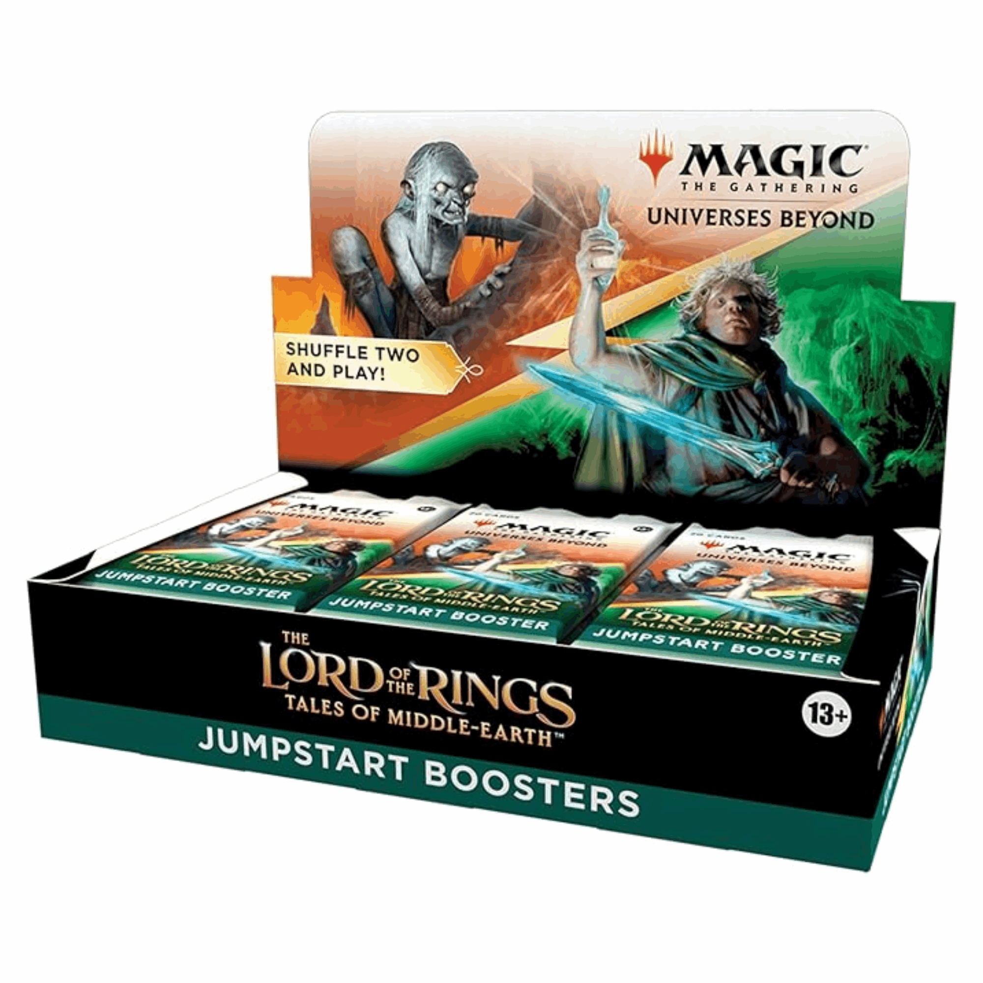 Magic: The Gathering - The Lord of The Rings: Tales of Middle-Earth Jumpstart Booster Display - EN Display offen
