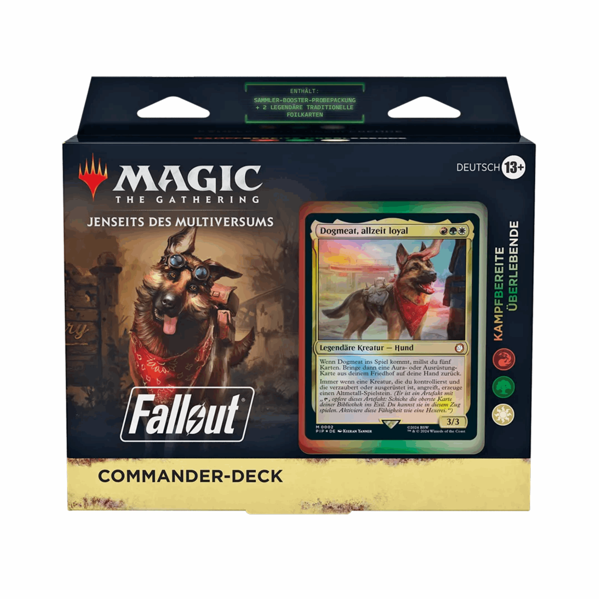 Magic: The Gathering - Fallout Commander-Deck Kampfbereite Überlebende - DE