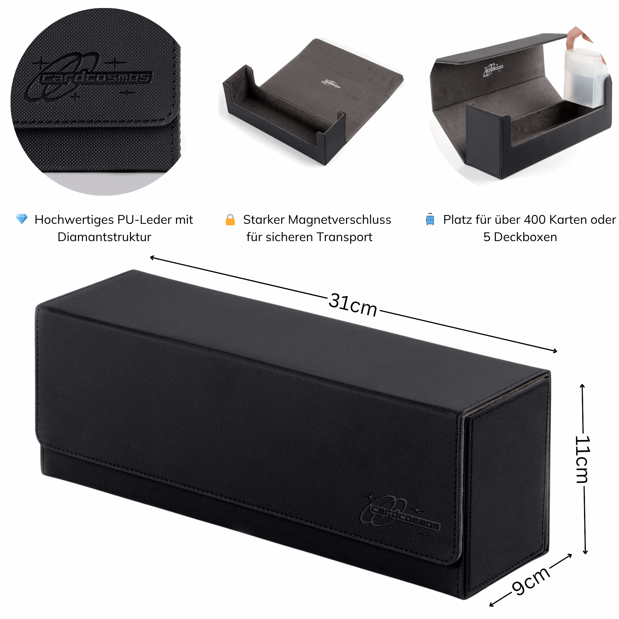 cardcosmos - 400+ Premium Storage Box