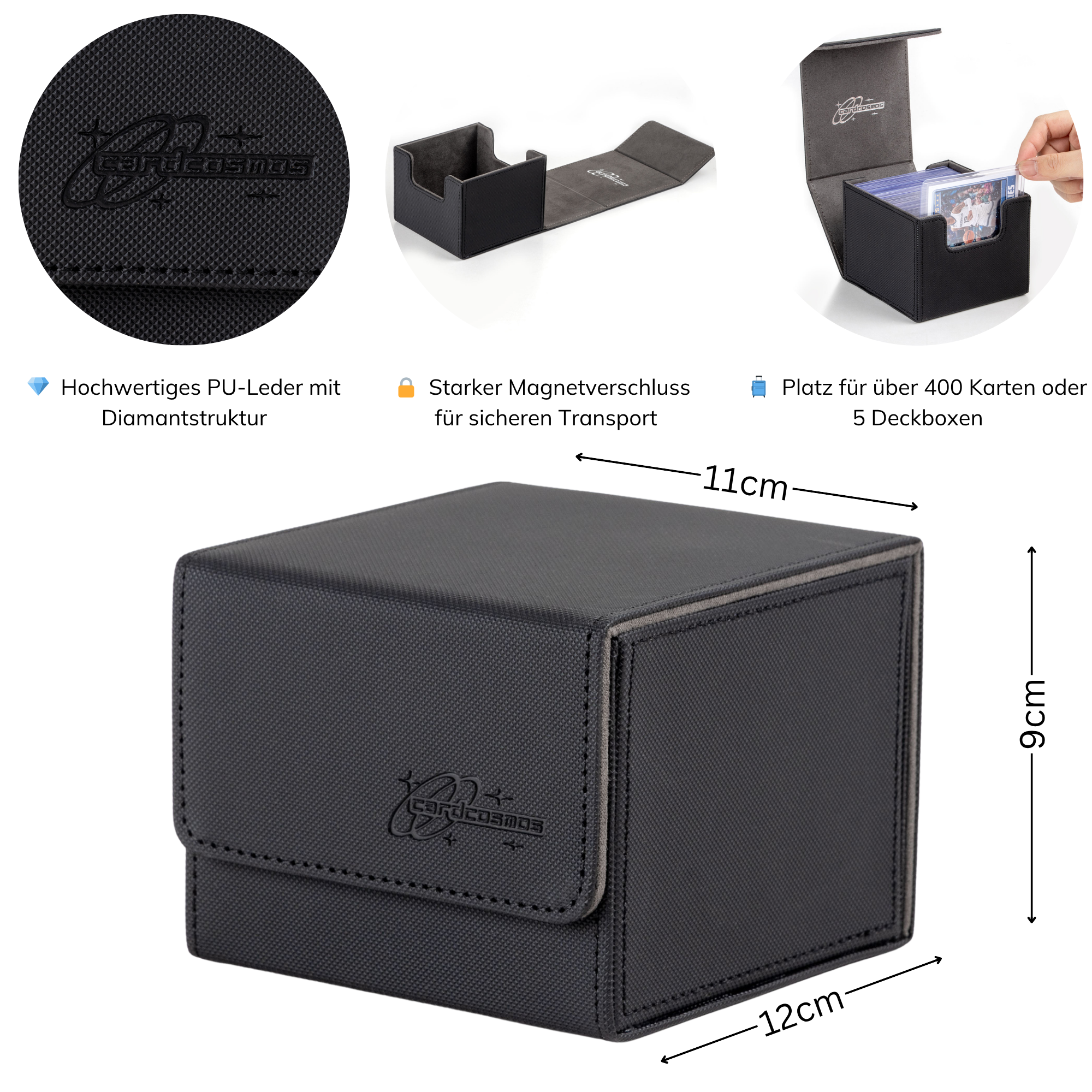cardcosmos - 60+ Premium Toploader Box