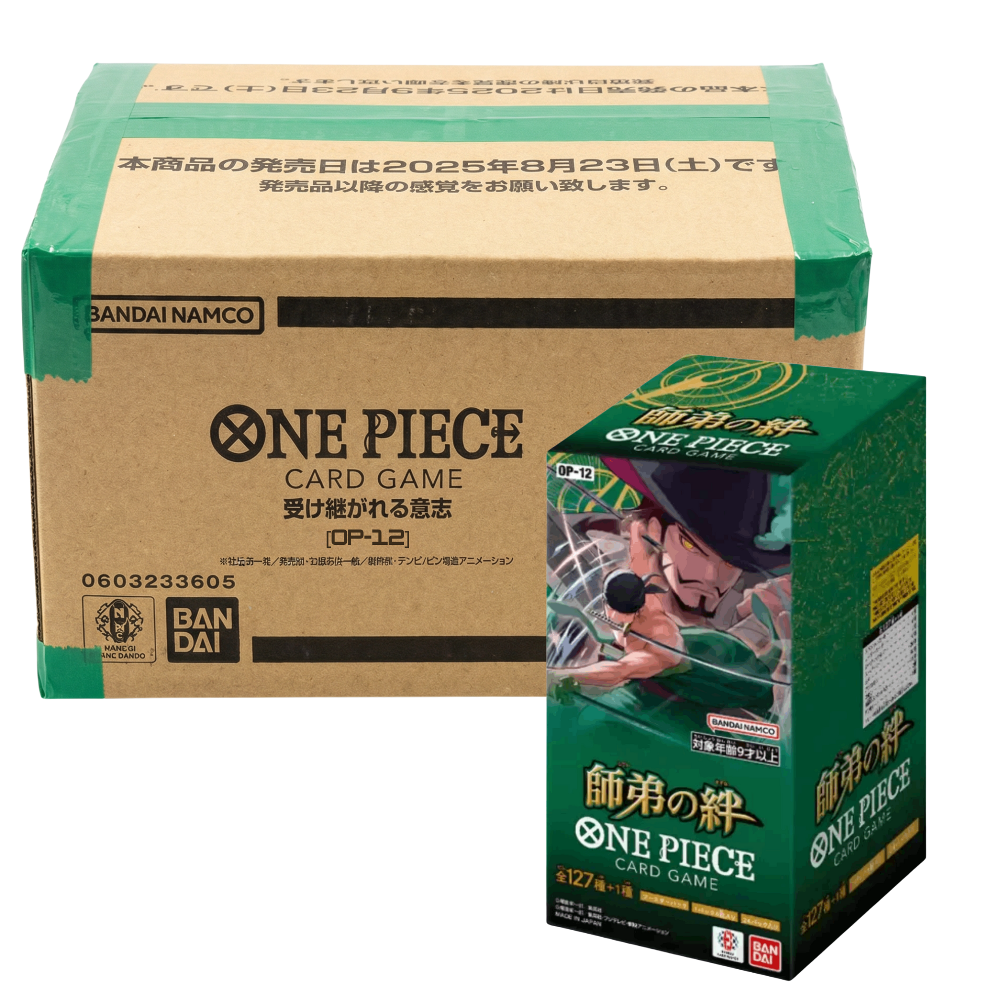 One Piece Card Game - OP12 Bonds of Master and Disciple Booster Display - JPN - Cardcosmos