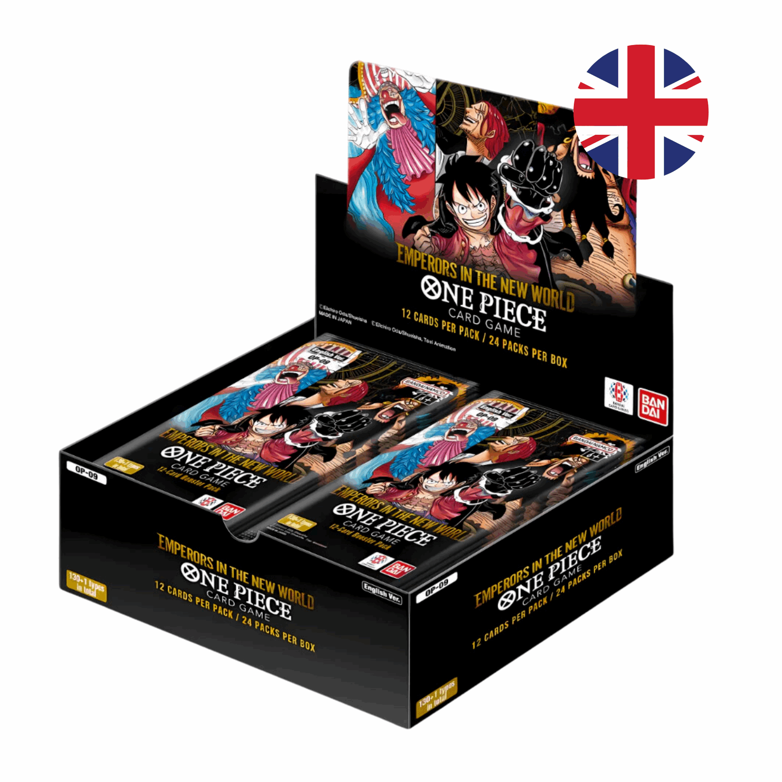One Piece Card Game - OP09 - Emperors in the new World Booster Box - EN - cardcosmos