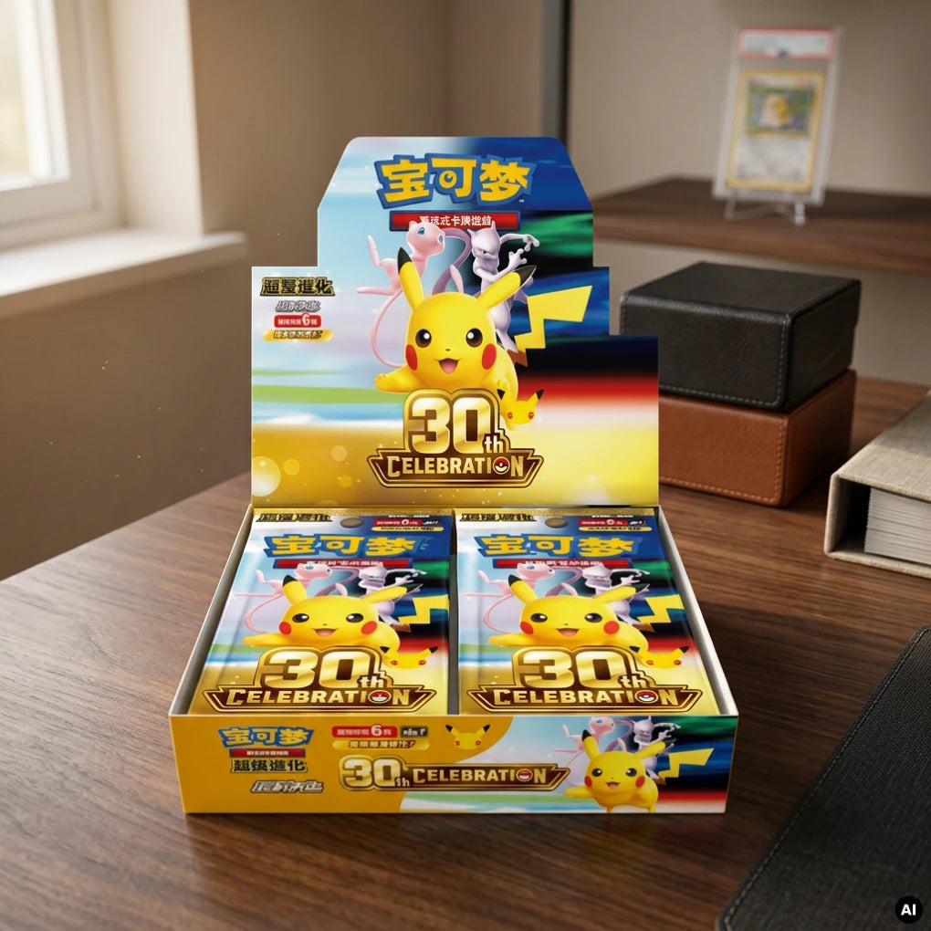 Pokémon - 30th Anniversary Celebration Booster Display - Chinese