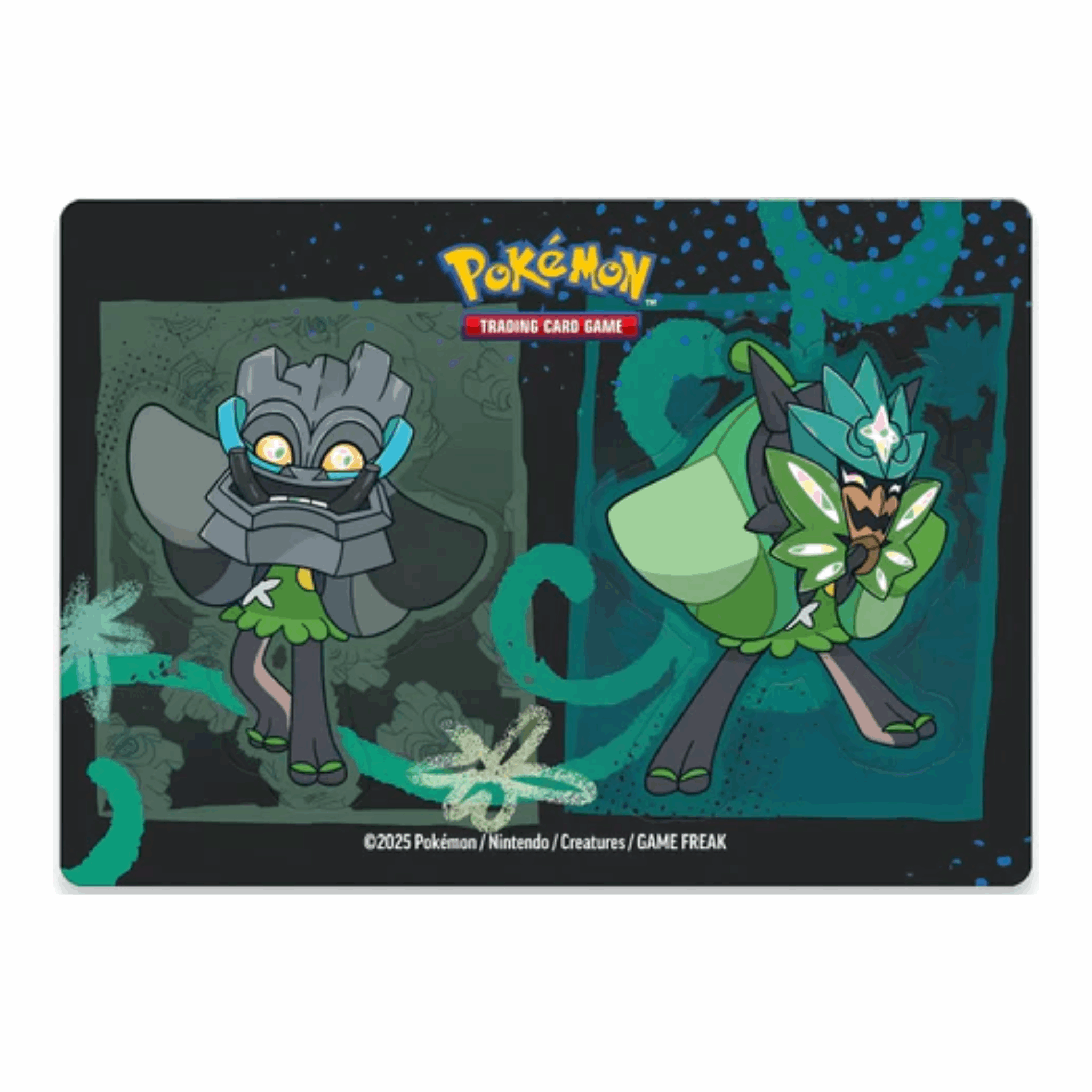 Pokémon - 2025 Stacking Tin Ogerpon - DE Aufkleber Bogen 2