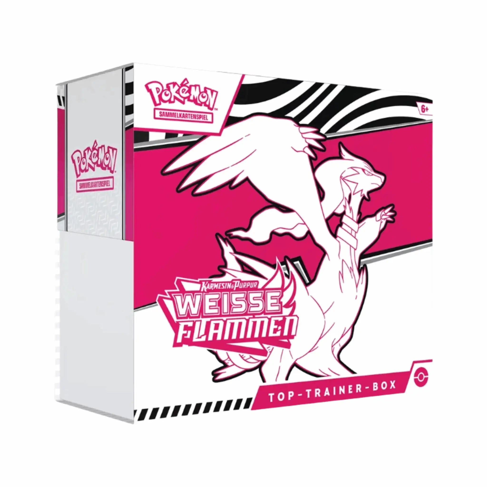 Pokémon - Karmesin & Purpur: Weiße Flammen Top Trainer Box - DE