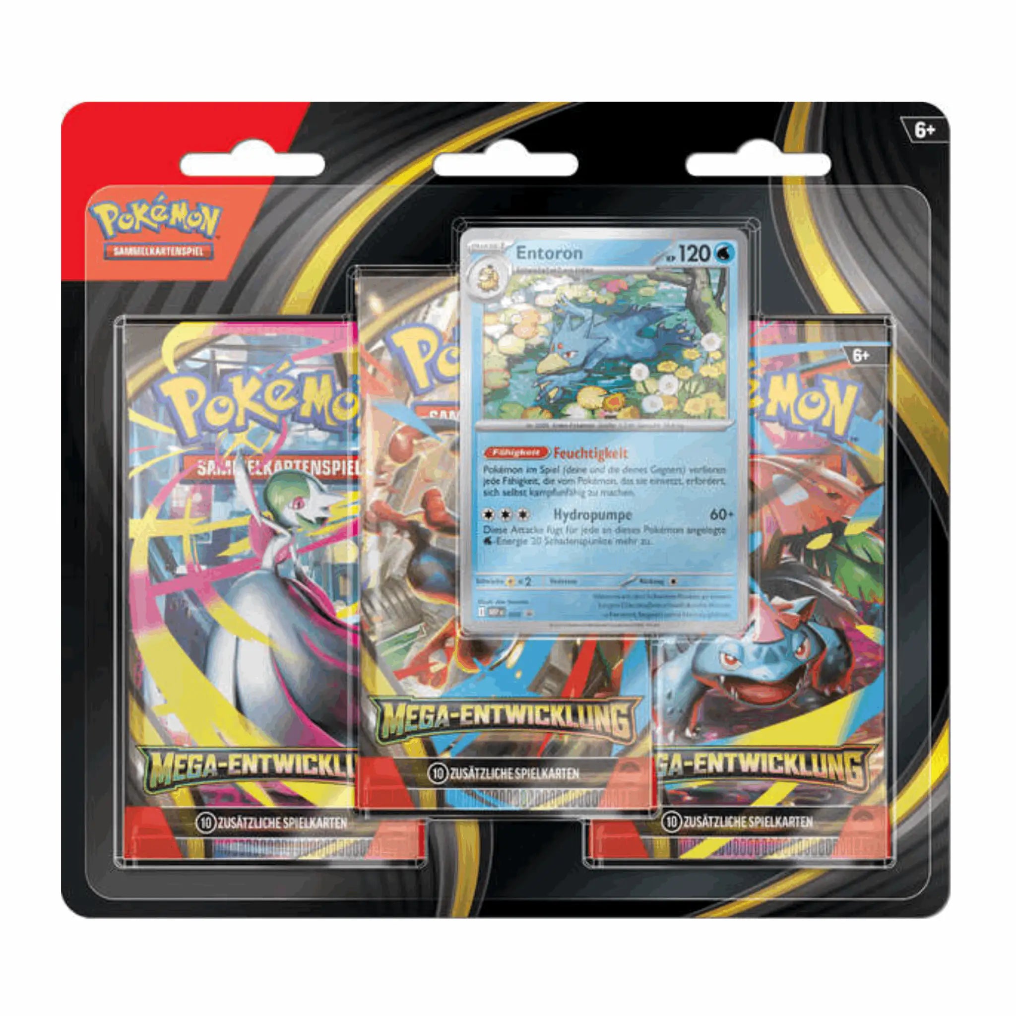 Pokémon - Mega-Entwicklung 3-Pack Blister - Entoron - DE