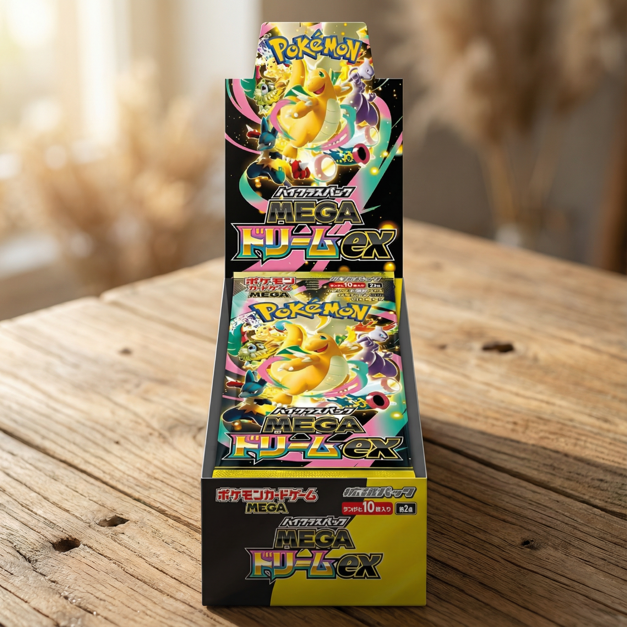 Pokémon - Mega Dream EX Booster Display CASE - JPN Display Offen