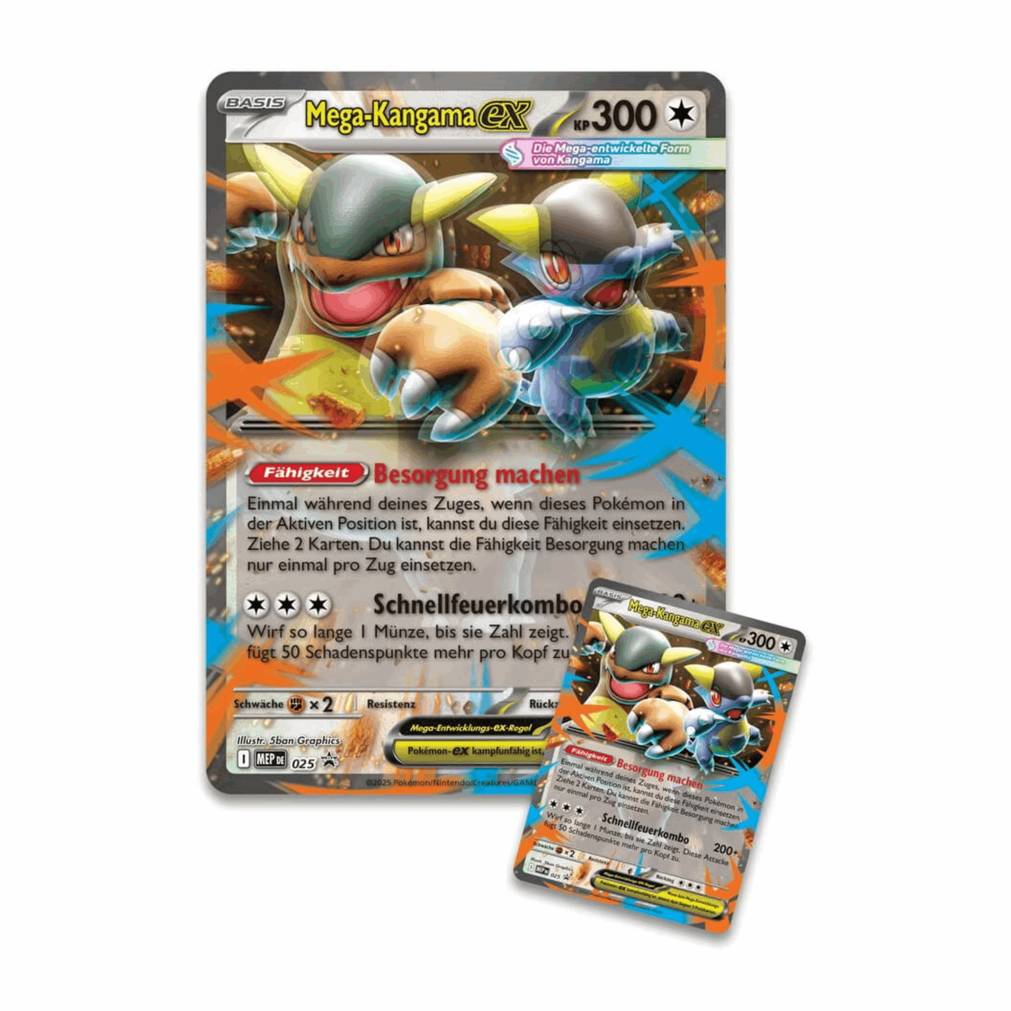 Pokémon - Mega Kangama ex Kollektion - DE Karten