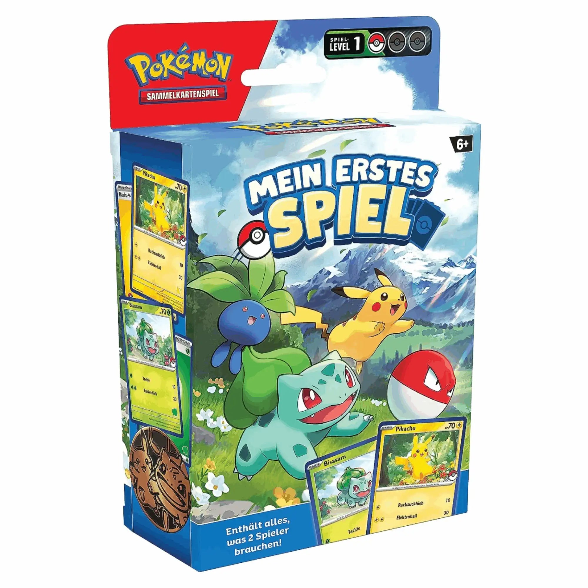 Pokémon - Mein erstes Spiel 2 Decks mit Pikachu & Bisasam - DE