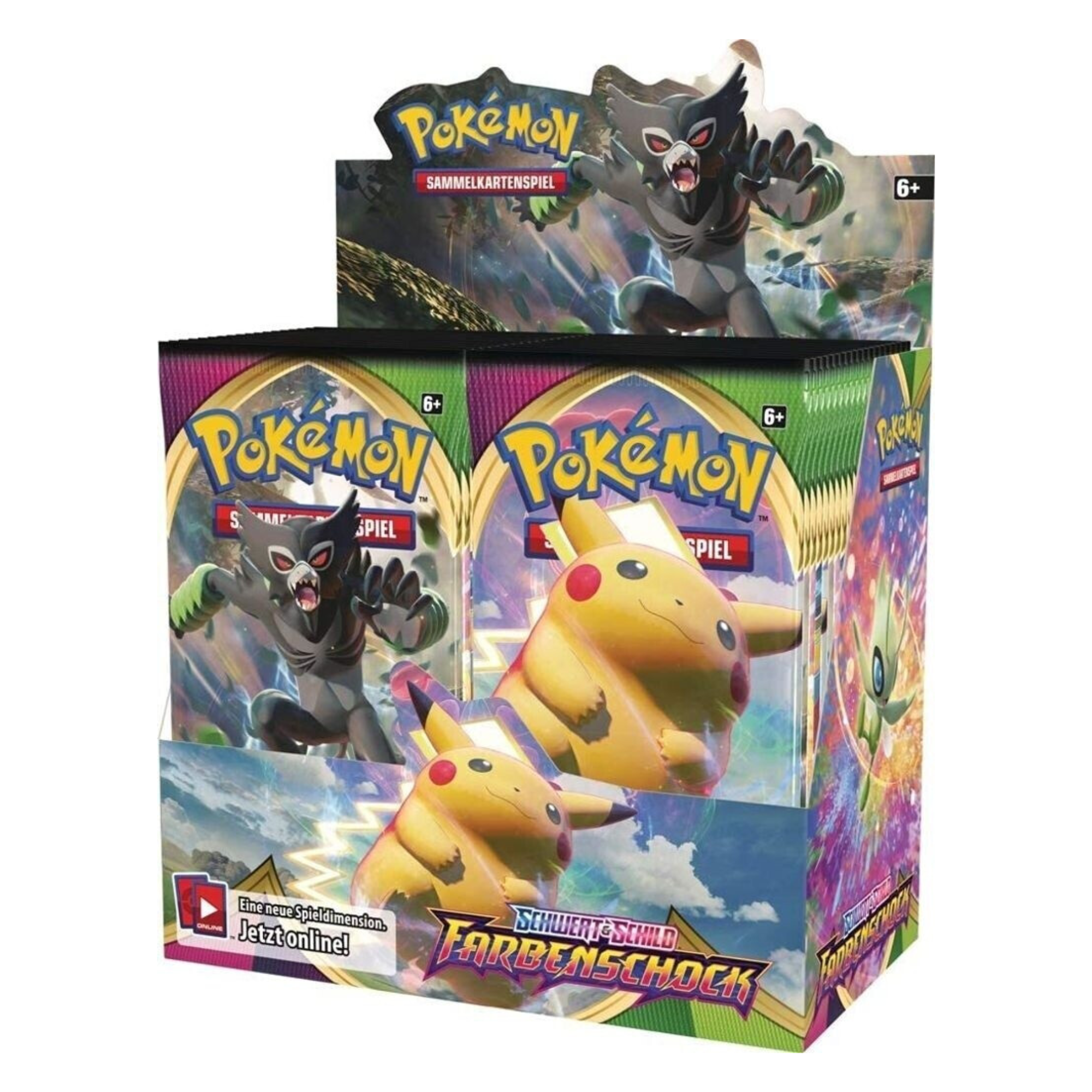 Pokémon - Schwert & Schild: Farbenschock Booster Display - DE Booster Box