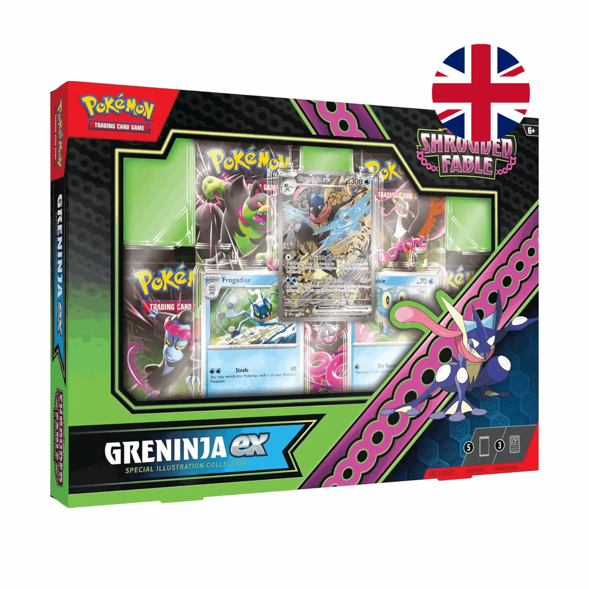 Pokémon Shrouded Fable Greninja ex Special Collection Box English
