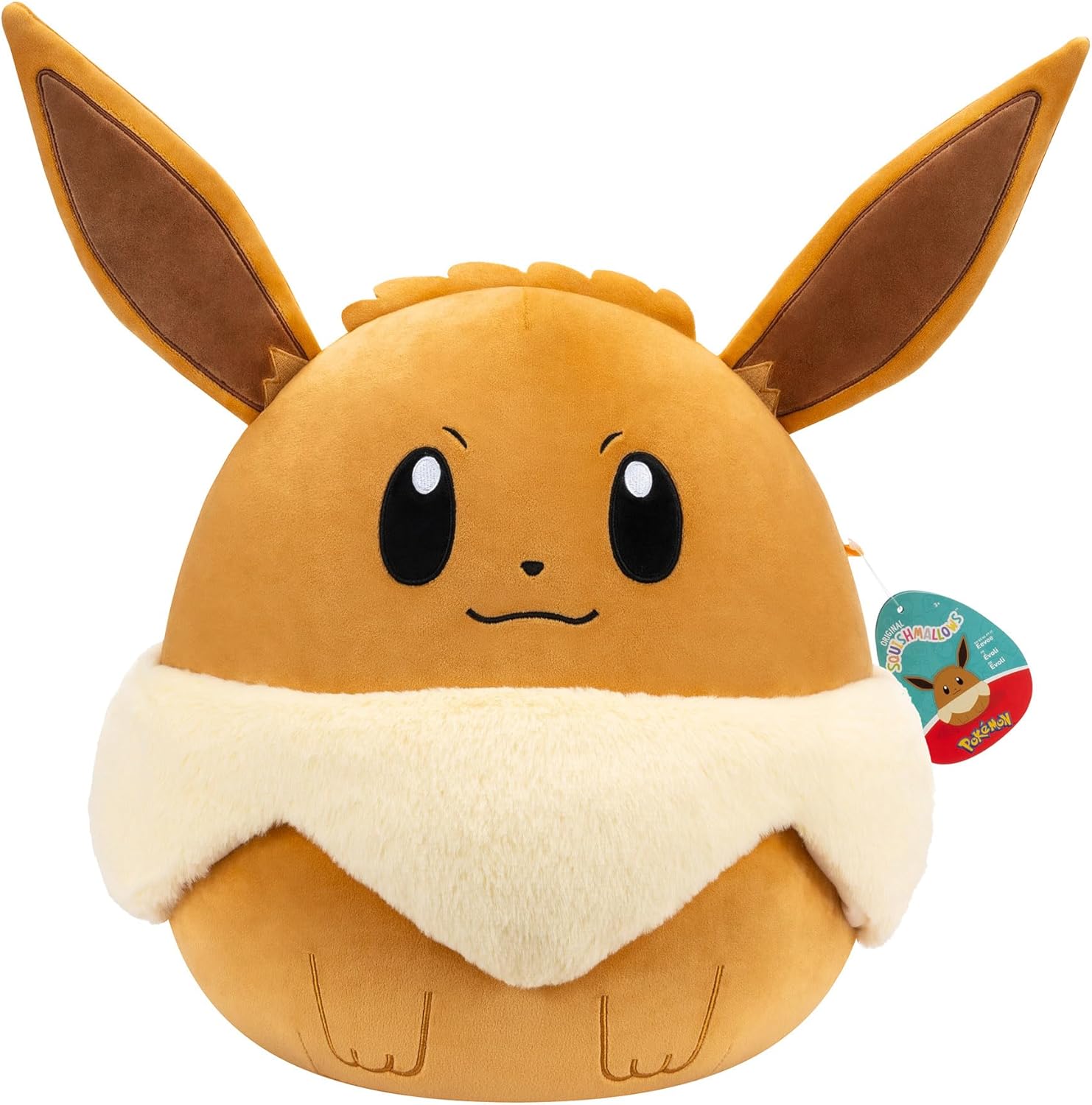 Pokémon – Eevee Plüsch 25 cm (Squishmallows)