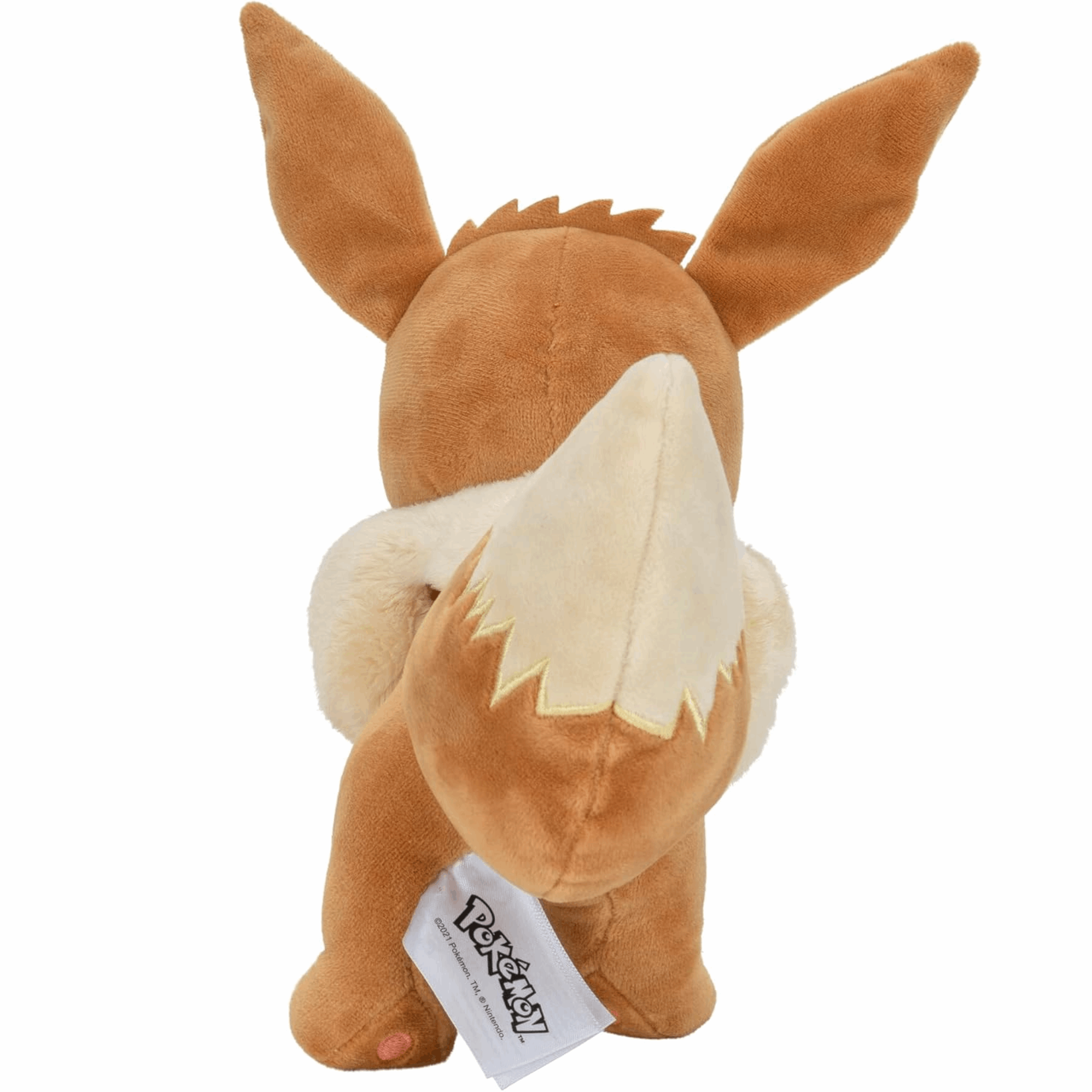 Pokémon – Evoli (Eevee) Plüsch 20 cm (Jazwares) Rückseite