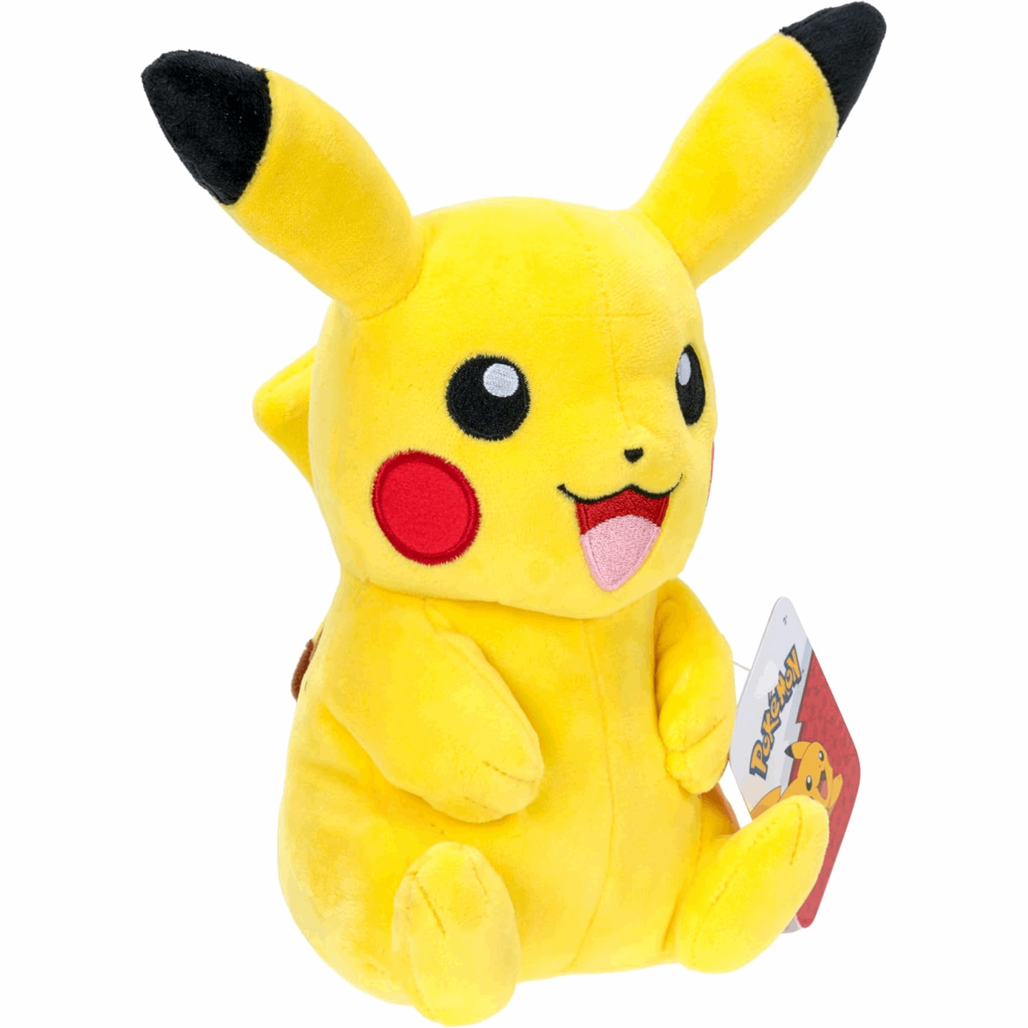 Pokémon – Kanto Pikachu Plüsch 20 cm (Jazwares) Seitenansicht