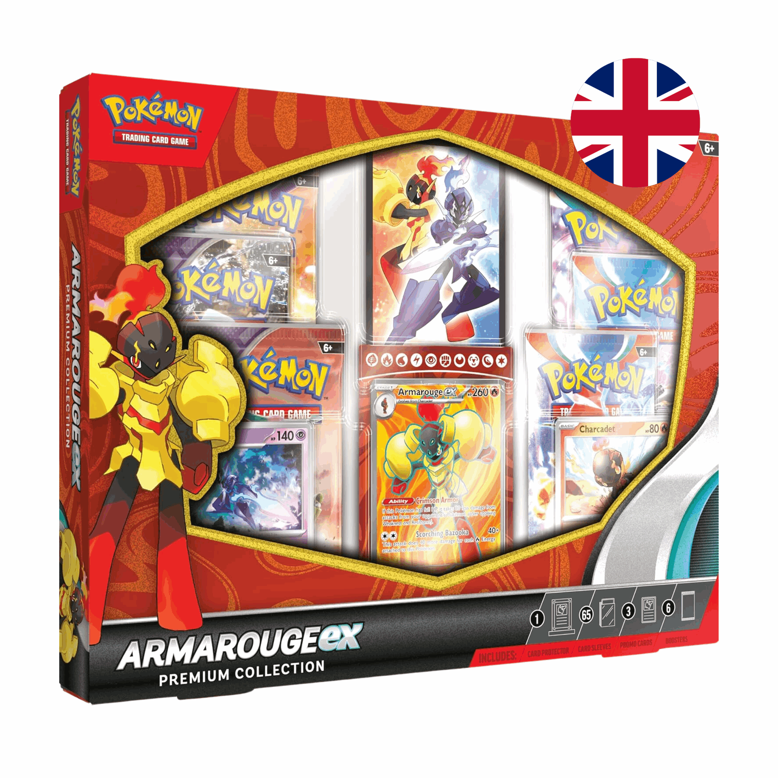 Pokémon - Armarouge ex Premium Collection - EN - cardcosmos Vordansicht