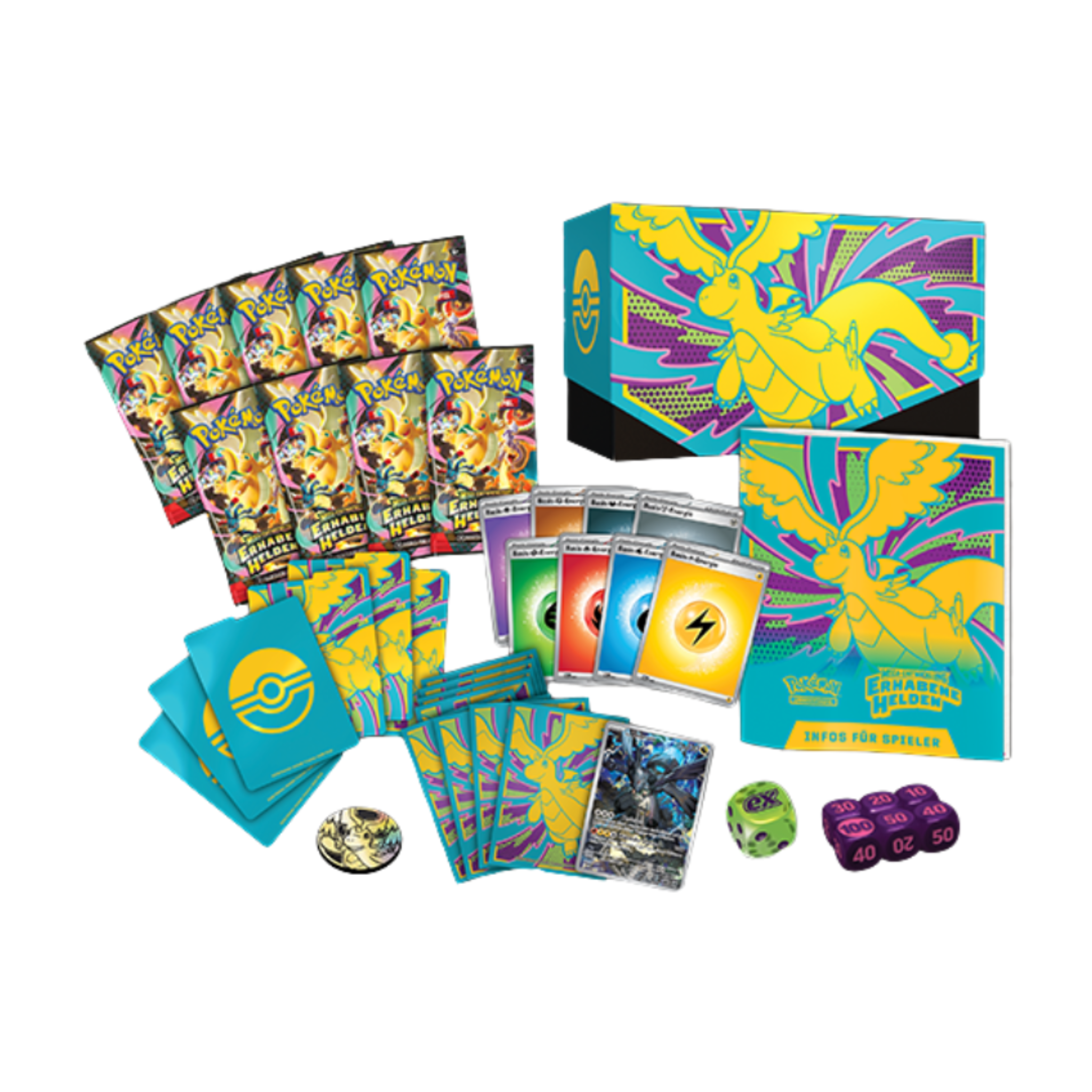 Pokémon - Erhabene Helden Top Trainer Box - DE