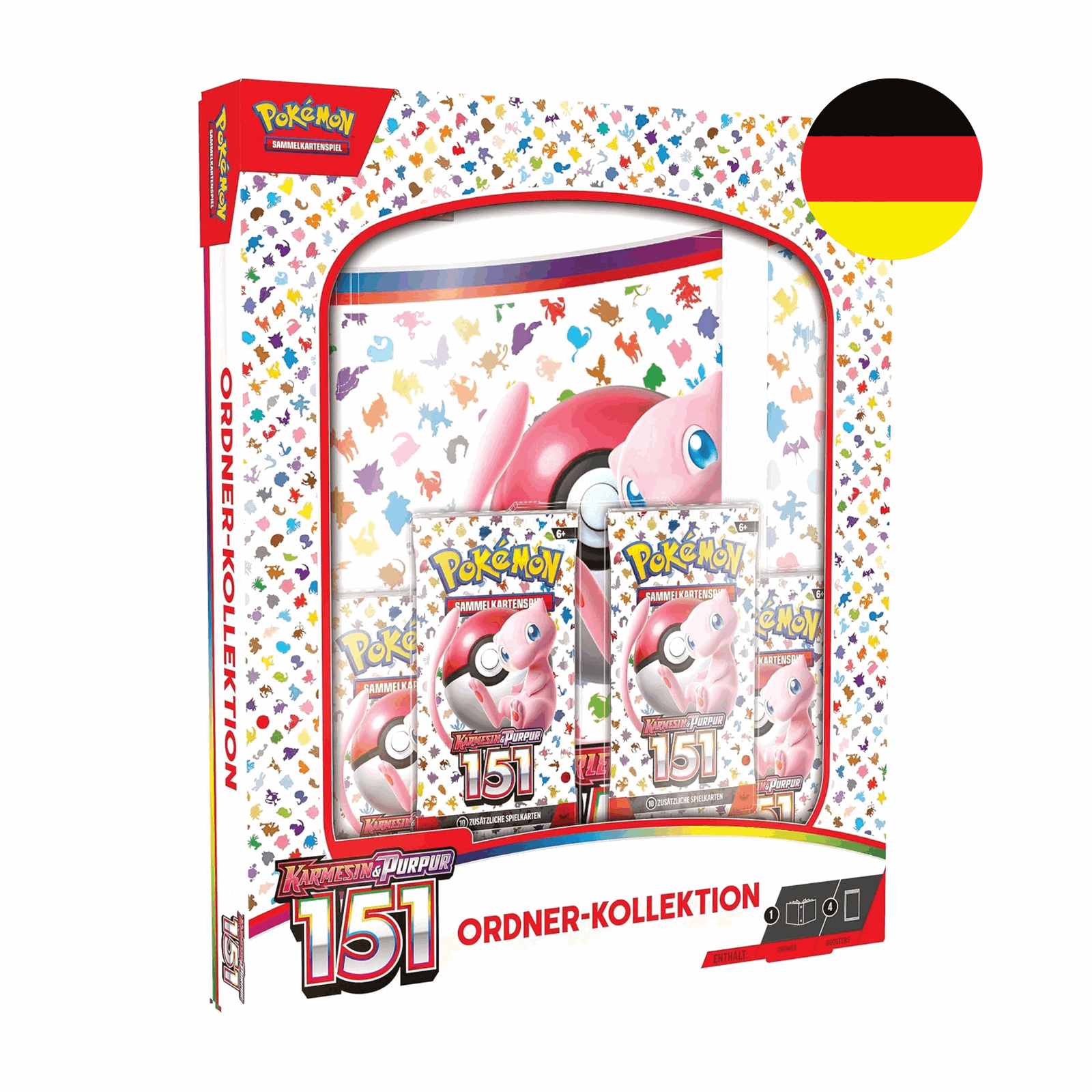 Pokémon - Karmesin & Purpur: 151 Ordner Kollektion - DE