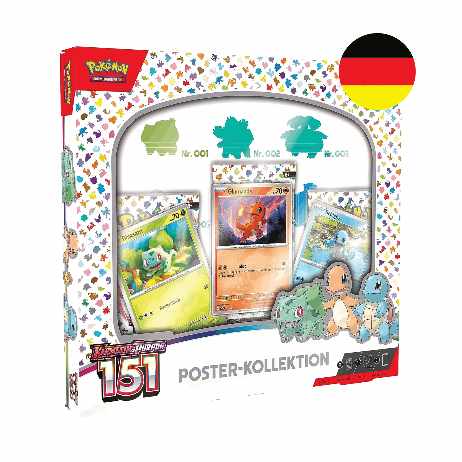 Pokémon - Karmesin & Purpur: 151 Poster Kollektion - DE - cardcosmos