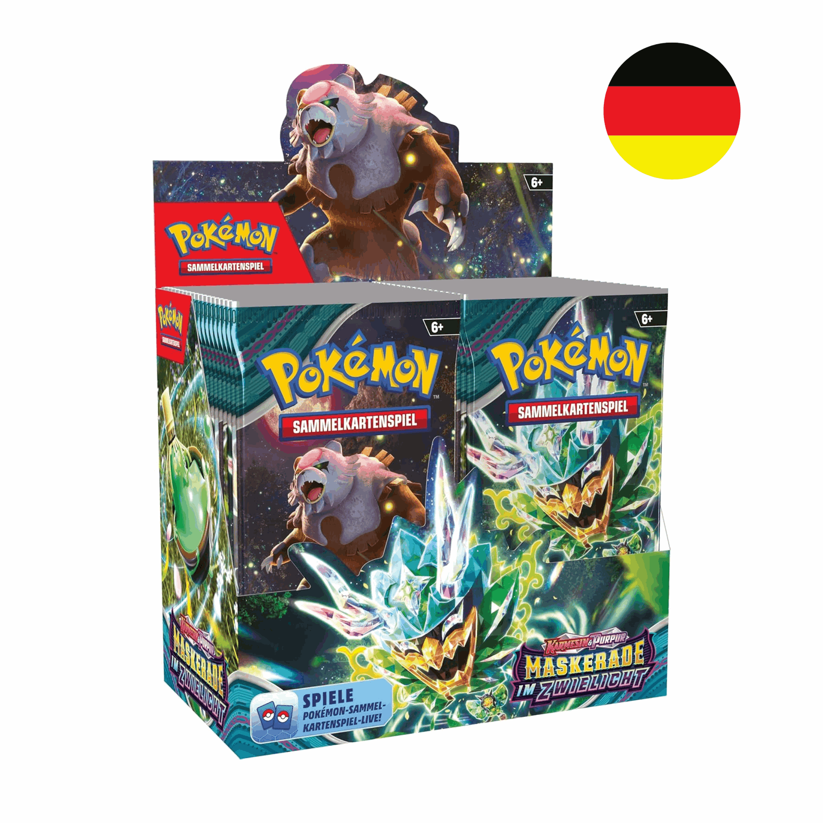 Pokémon - Maskerade im Zwielicht Booster Display - DE