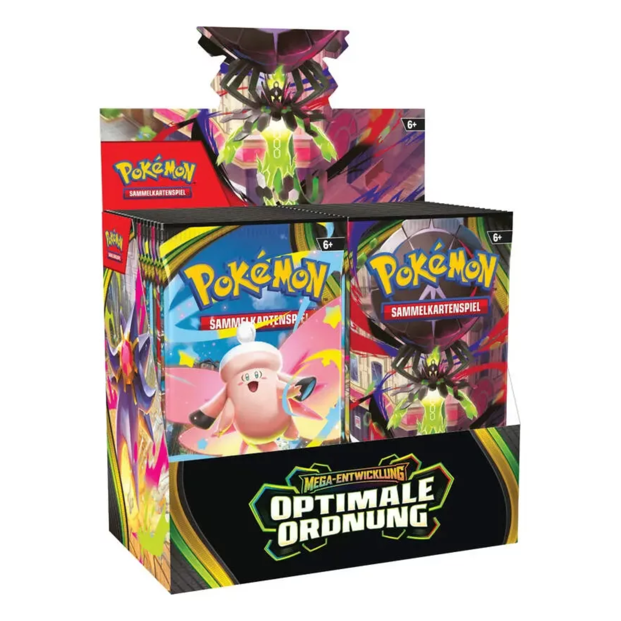 Pokémon - Mega-Entwicklung: Optimale Ordnung Booster Display - DE - Cardcosmos