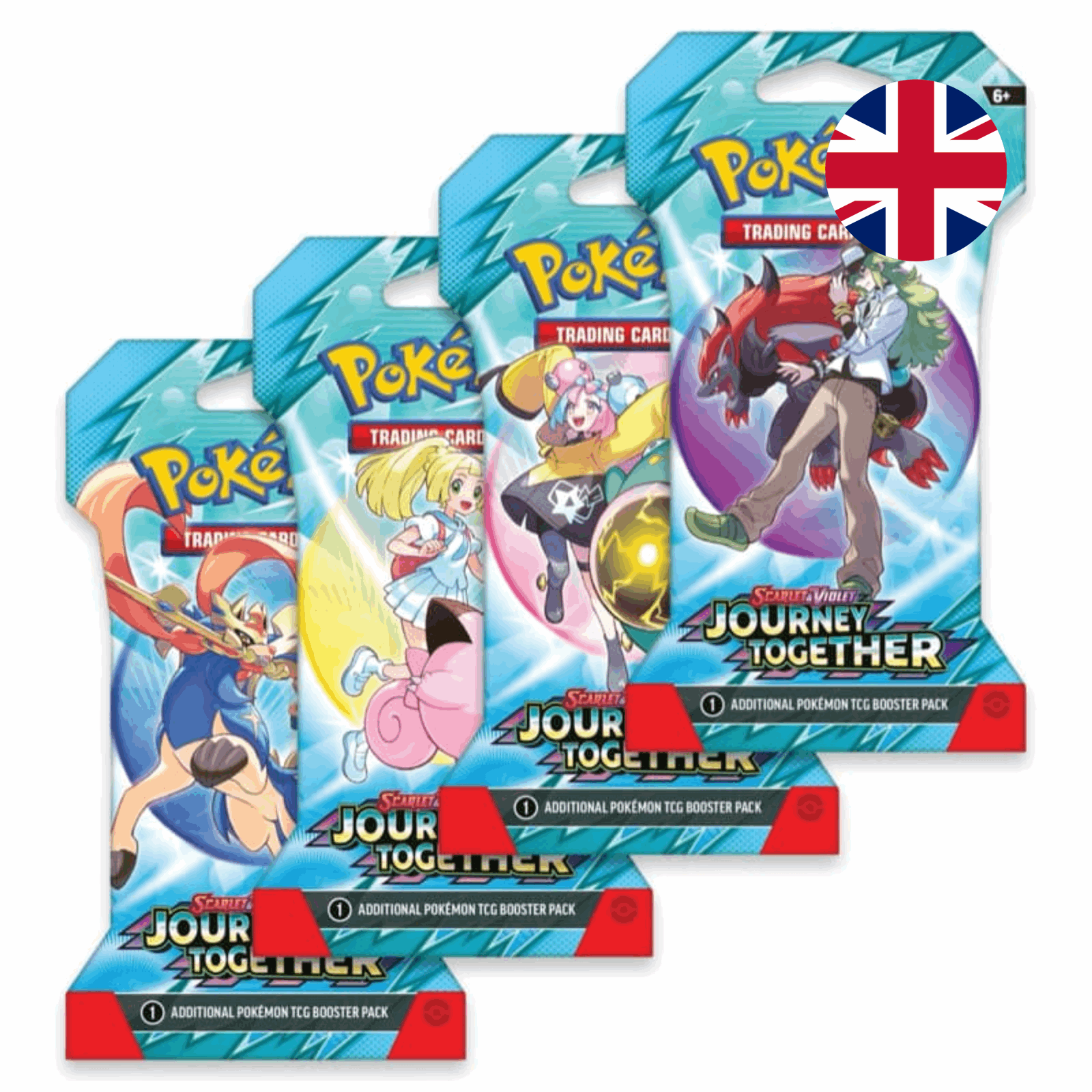 Pokémon - Scarlet & Violet: Journey Together Sleeved Booster - EN - cardcosmos