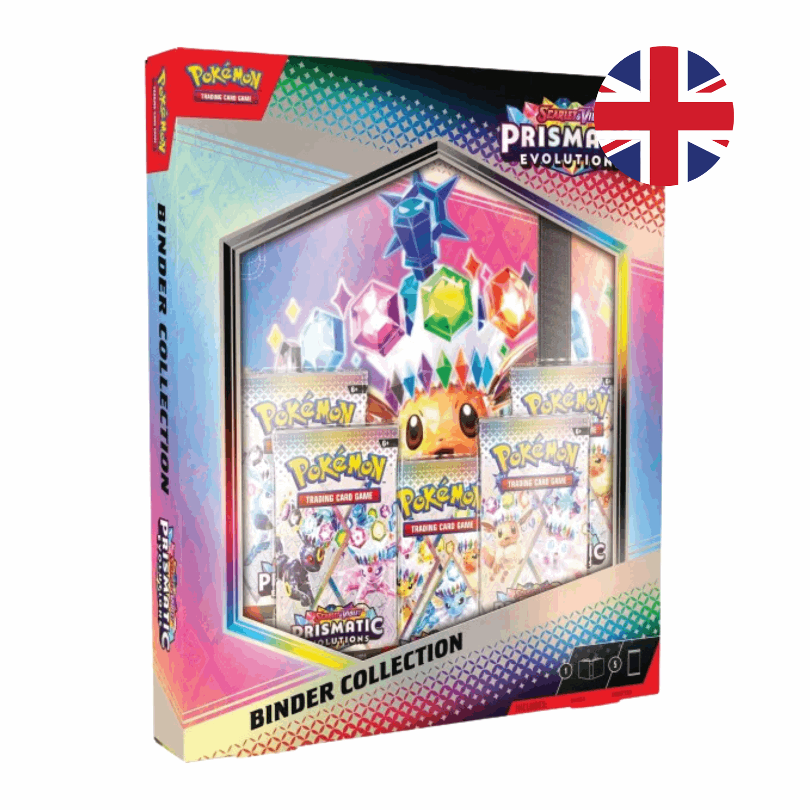 Pokémon - Scarlet & Violet - Prismatic Evolutions Binder Collection - EN - cardcosmos