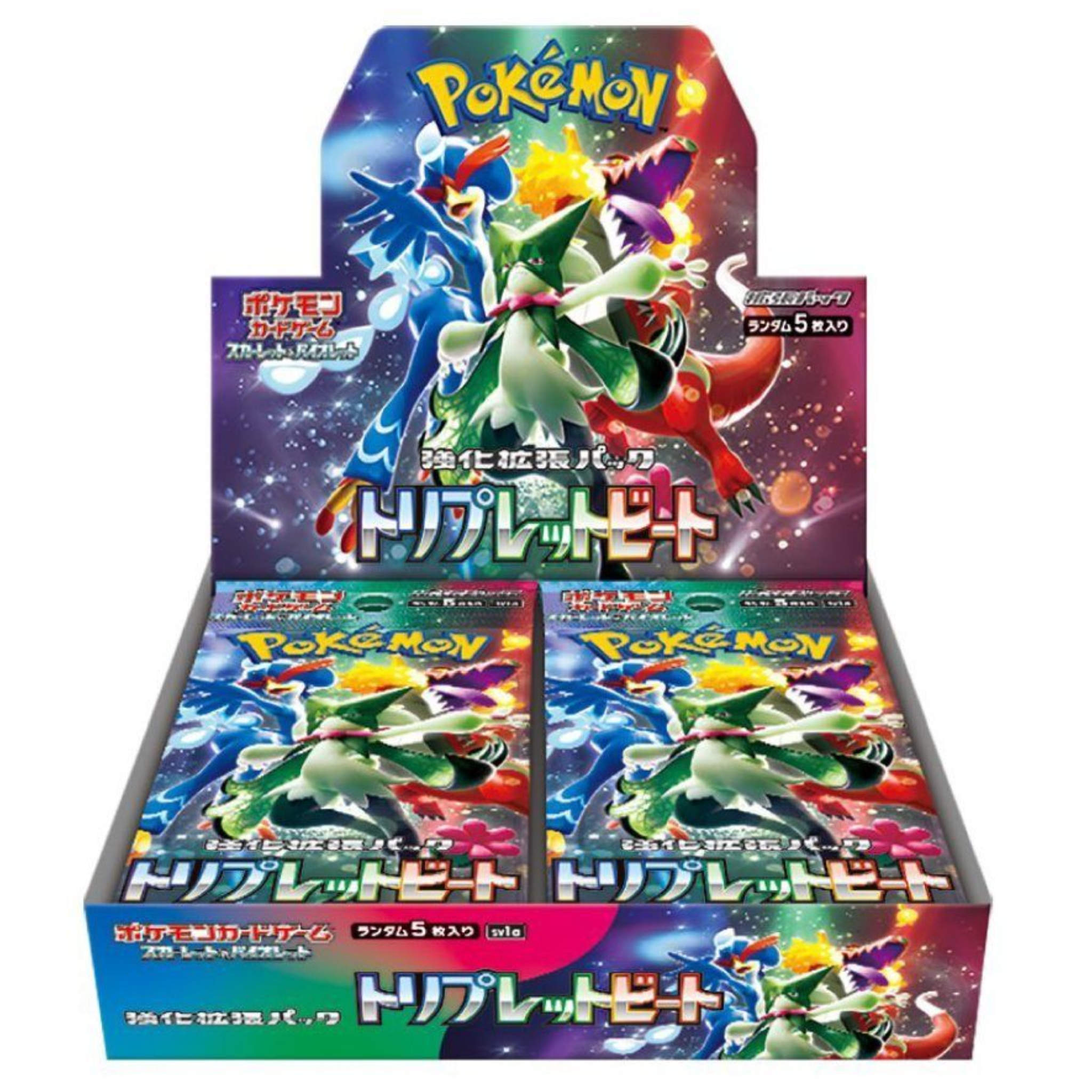 Pokémon - Triple Beat 30er Display - JPN
